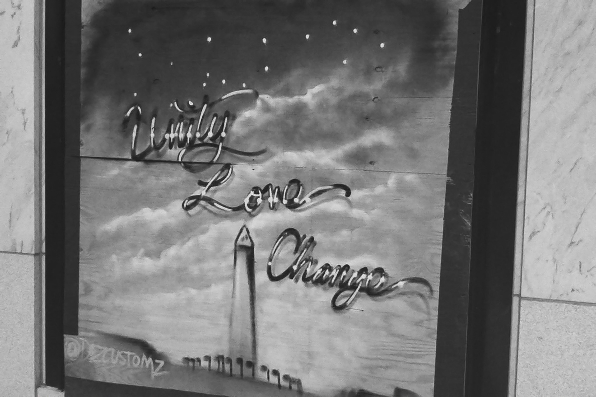 Messages of love fading.