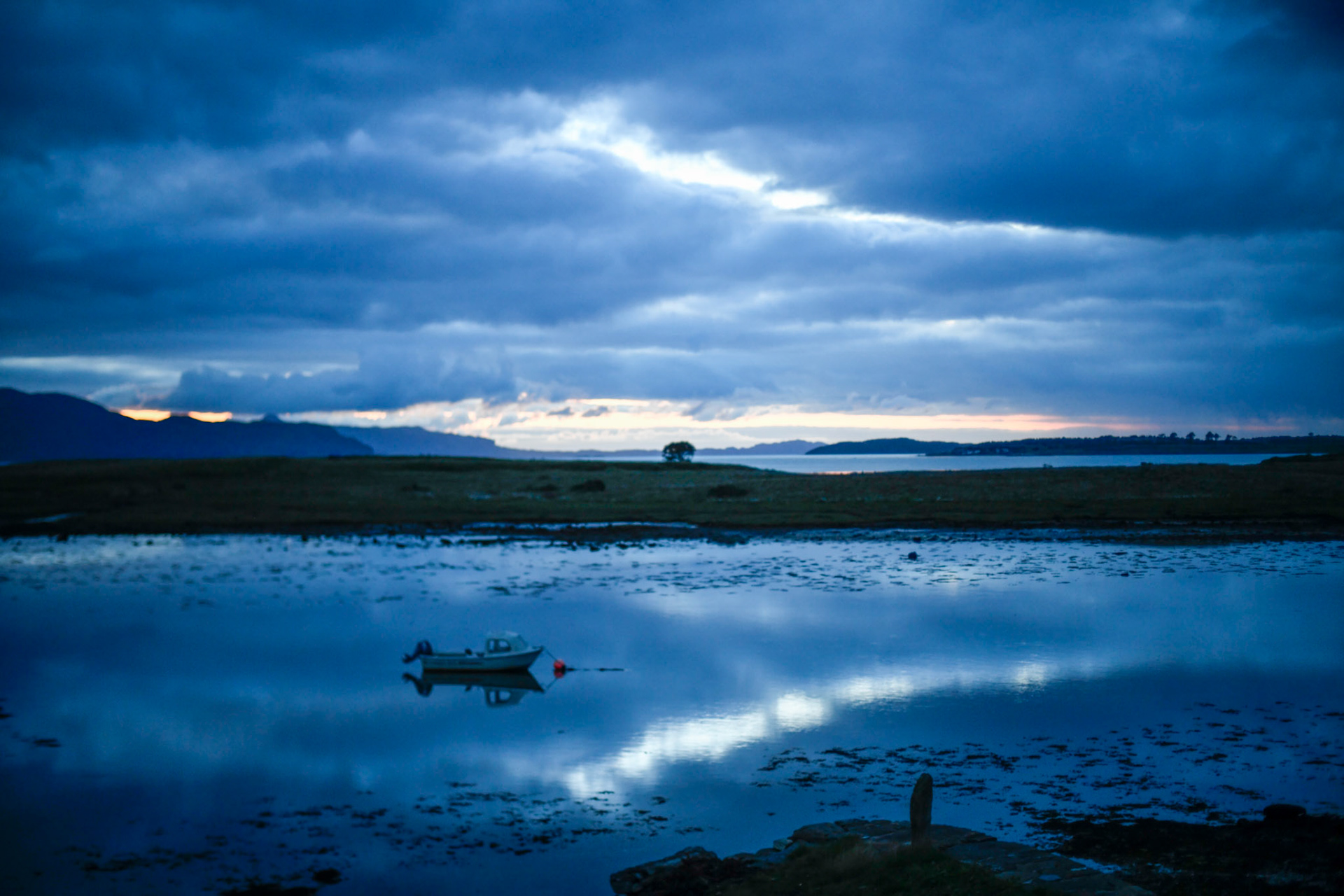 View From Our Hotel on Skye