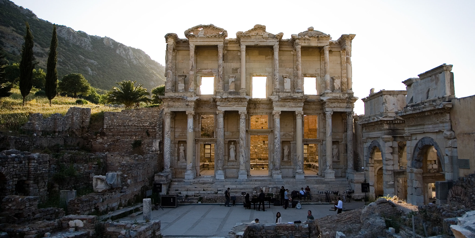 Ephesus at sunset (Digital)