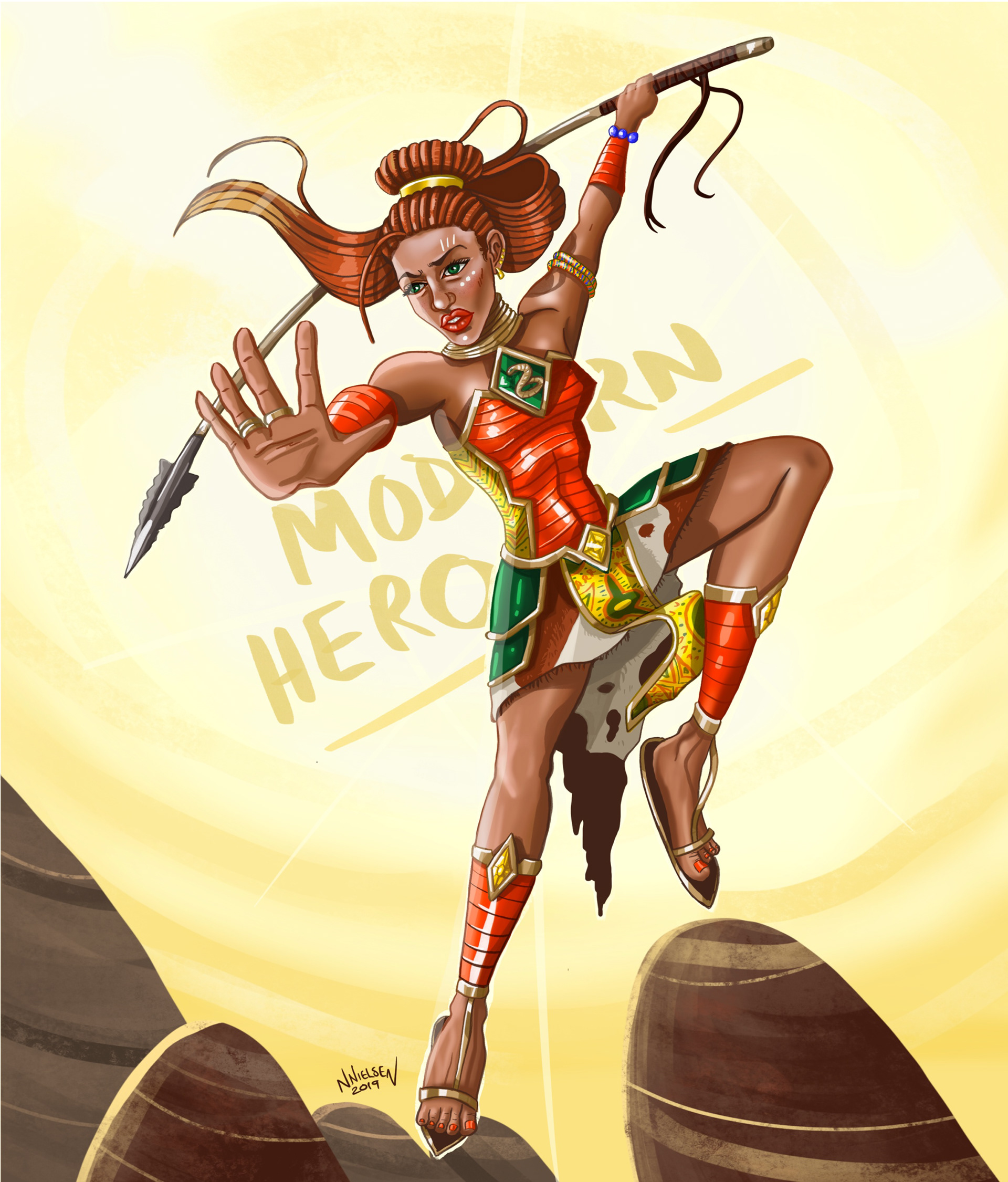 'Modern Hero' - Character Design