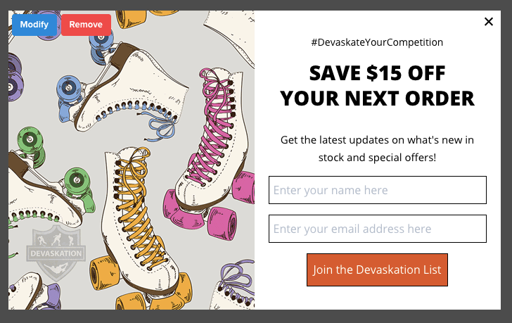 Devaskation - B2C, retail