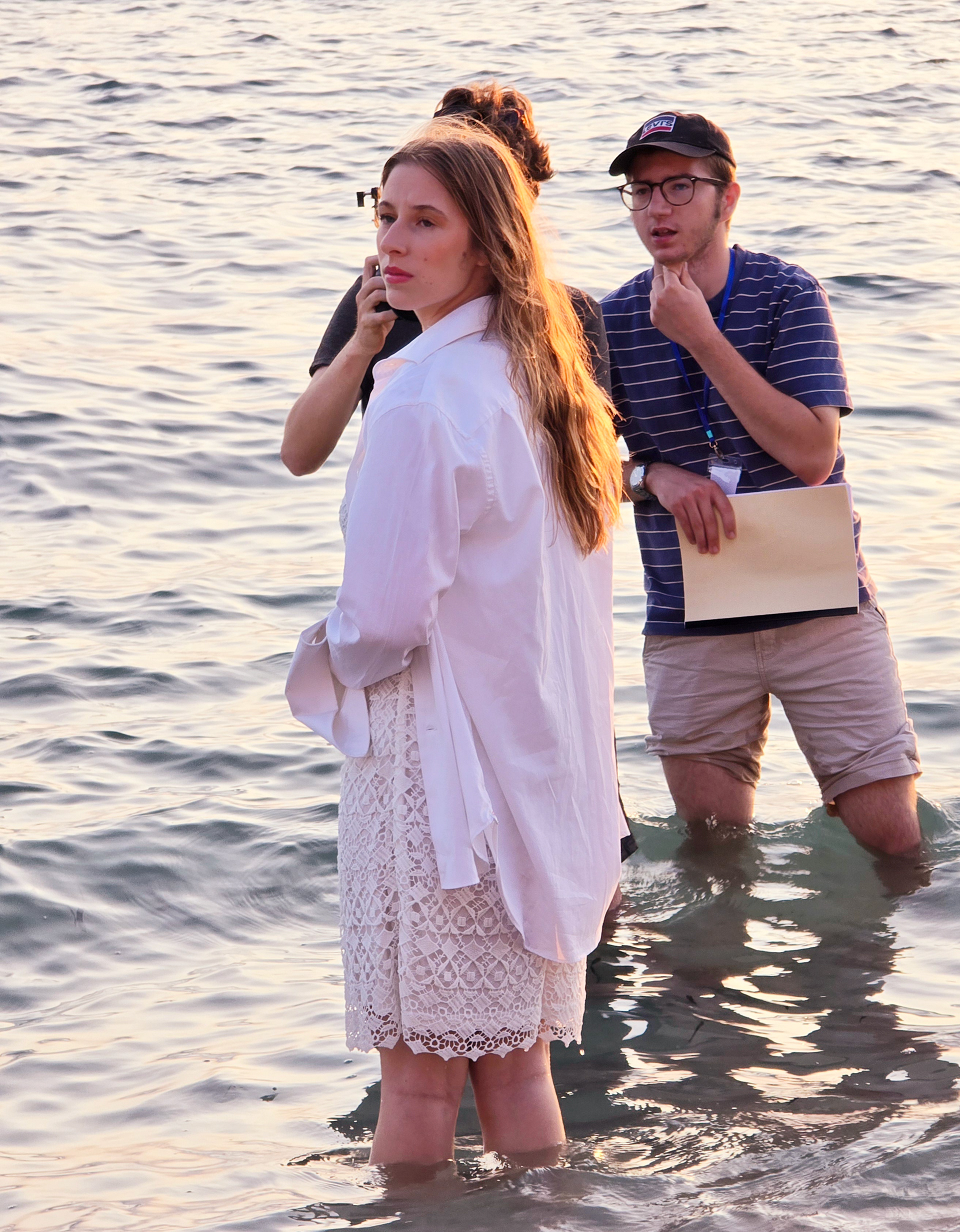 Tournage "Un film d'Alan Smithee" : Léa-Lou Valentin
