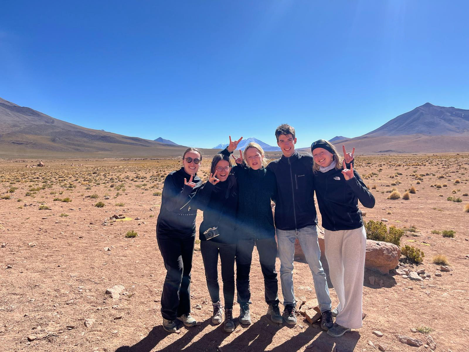 Bolivie : Lou Martin, Margot Sarrauste, Clément Suarez, Jeanne Maslin, Lucie Teisseire