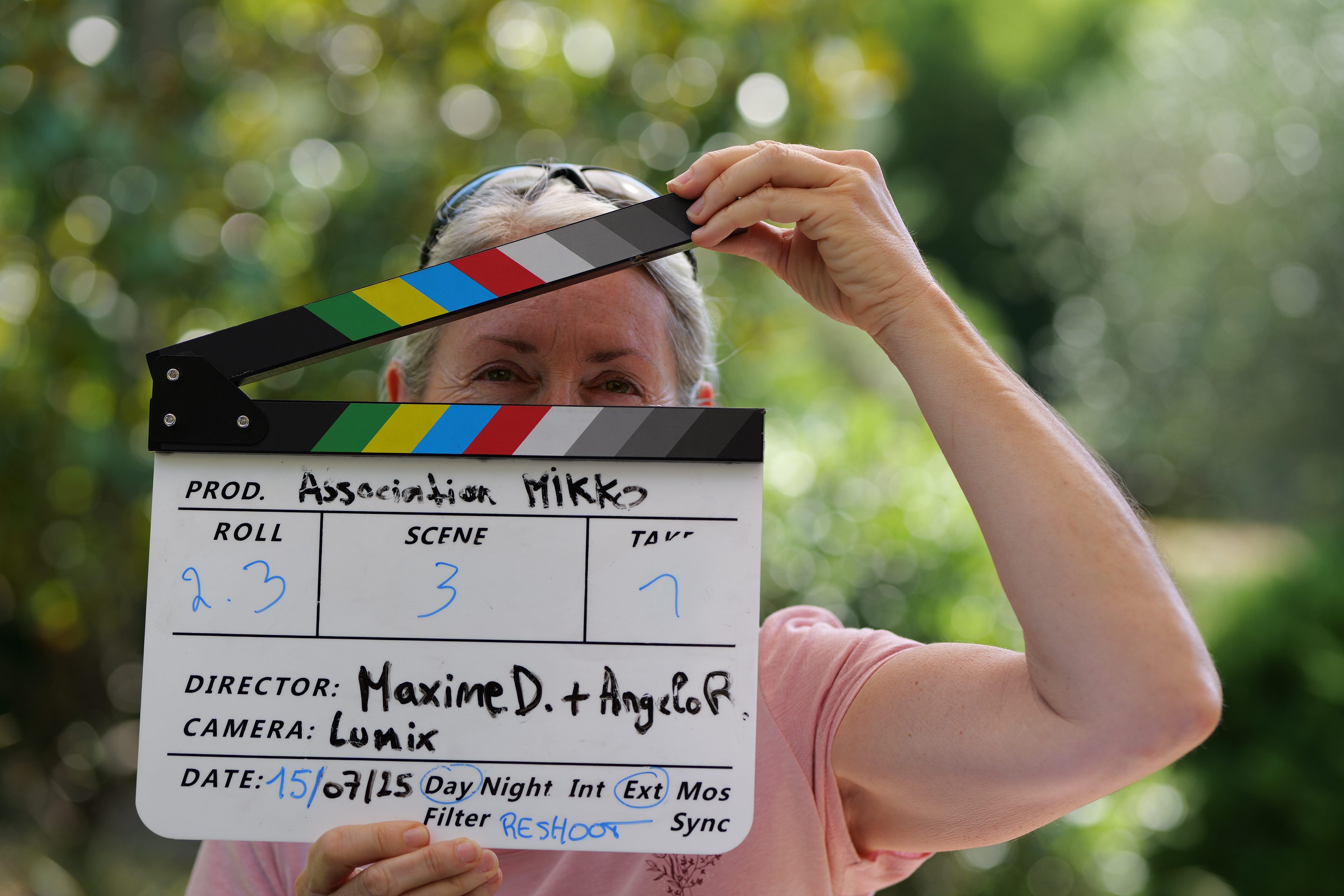 Clap du court-métrage "Un film d'Alan Smithee"