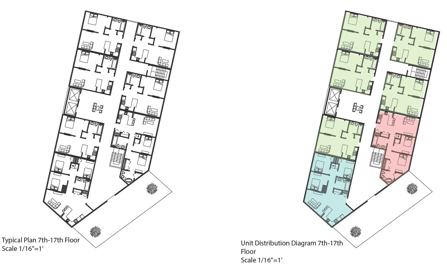 Typical Upper Floor Plans