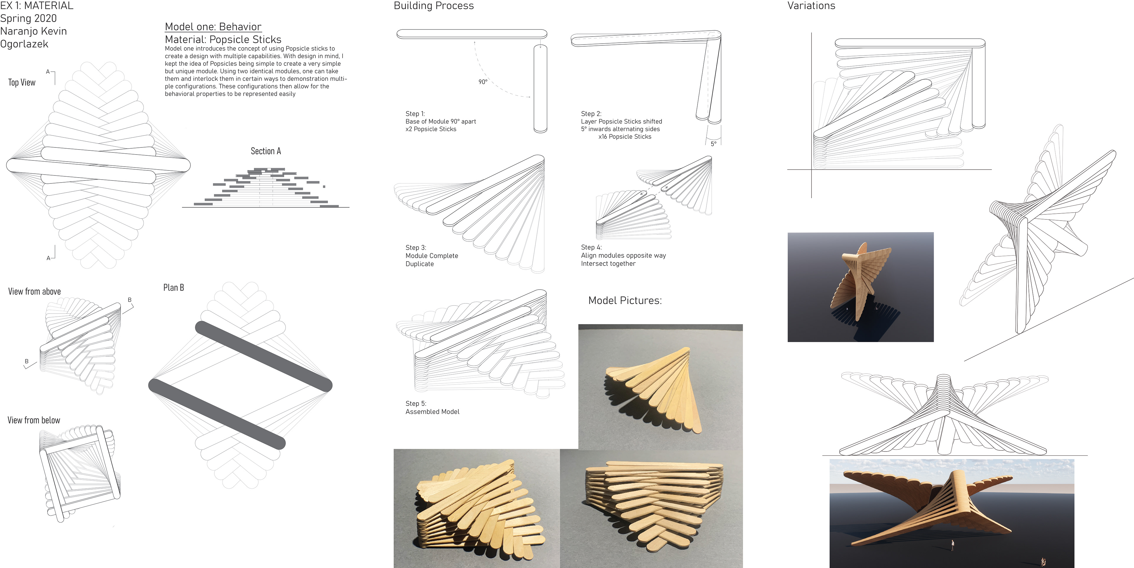 Material: Popsicle Sticks