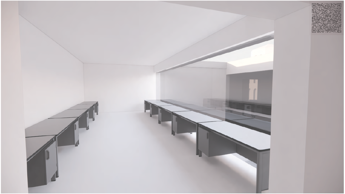 Interior Classroom Render