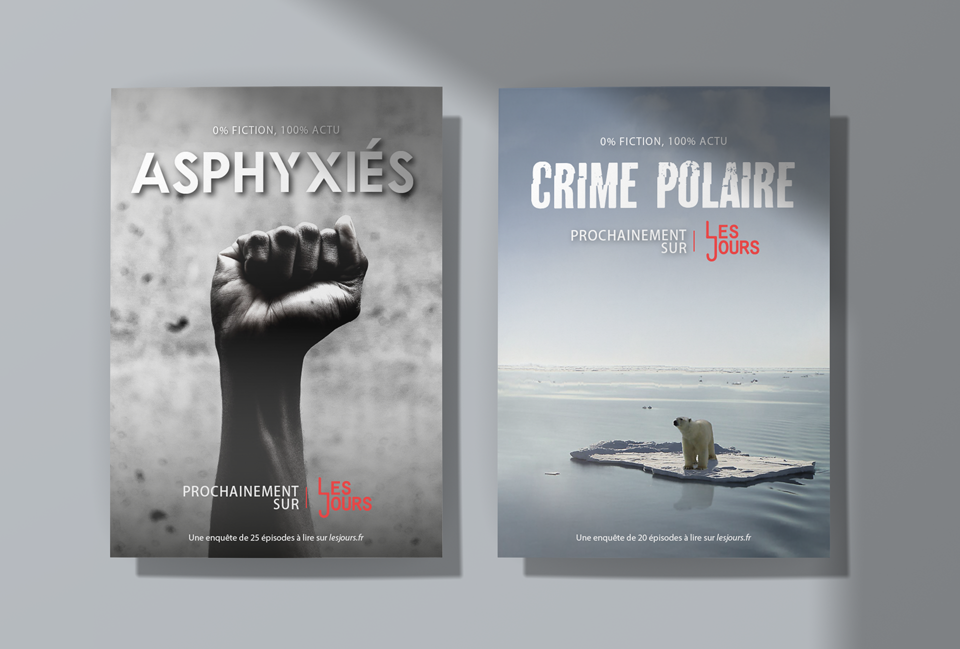 Campagne print Sup de Pub - Les Jours (2020)