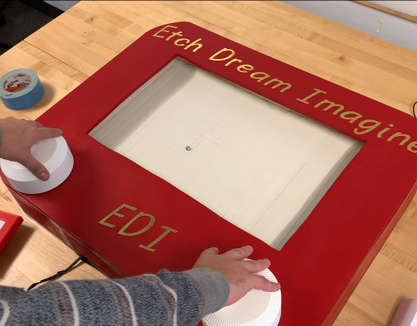 Giant Etch A Sketch 