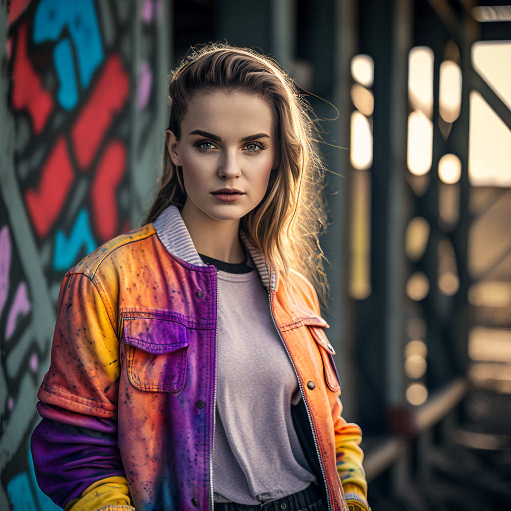 Gradient girl