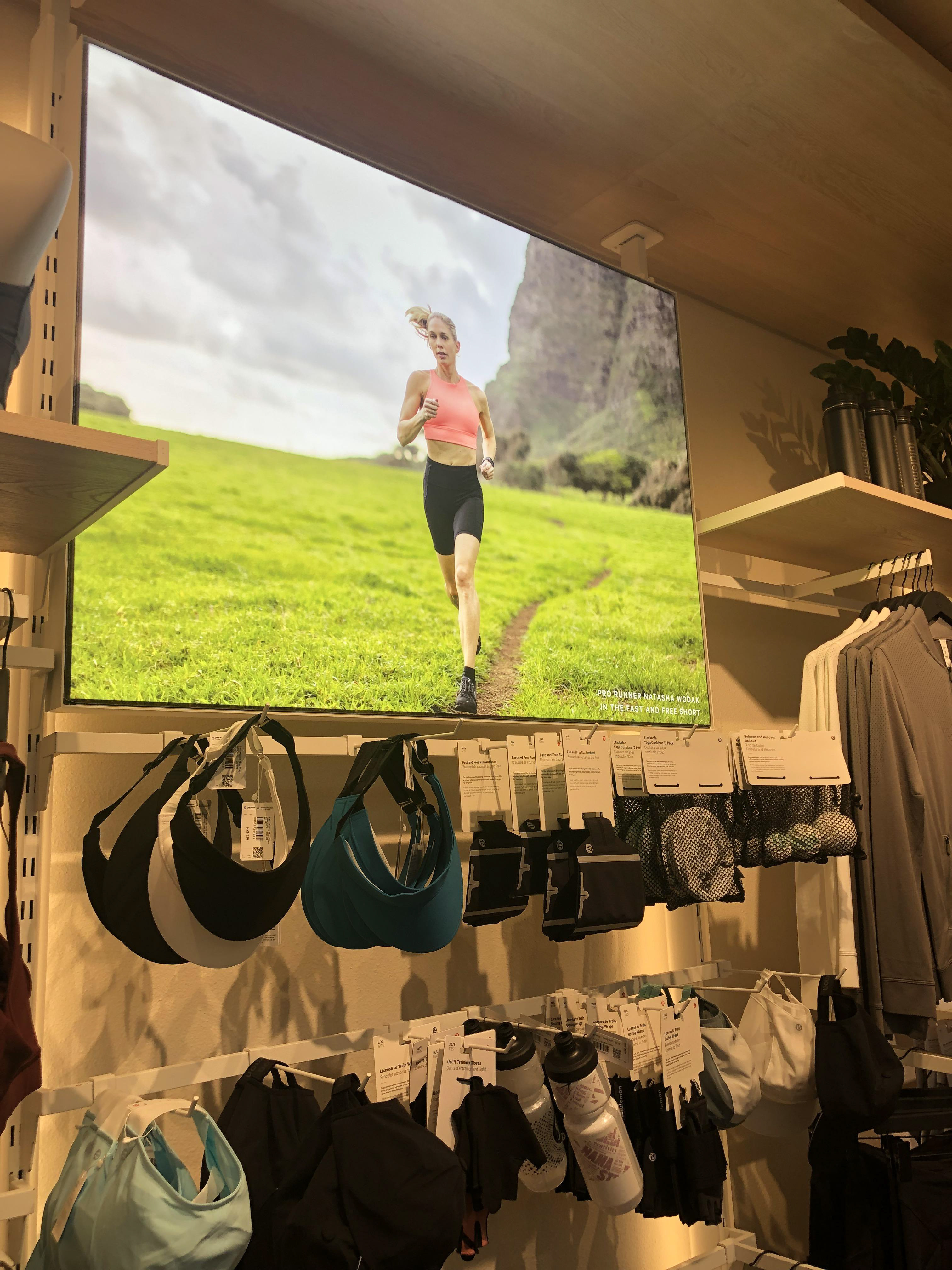 What kinds of imagery are the company projecting? Are these globally used images or regional-specific (supposedly the former since the model is not ethnically Asian)