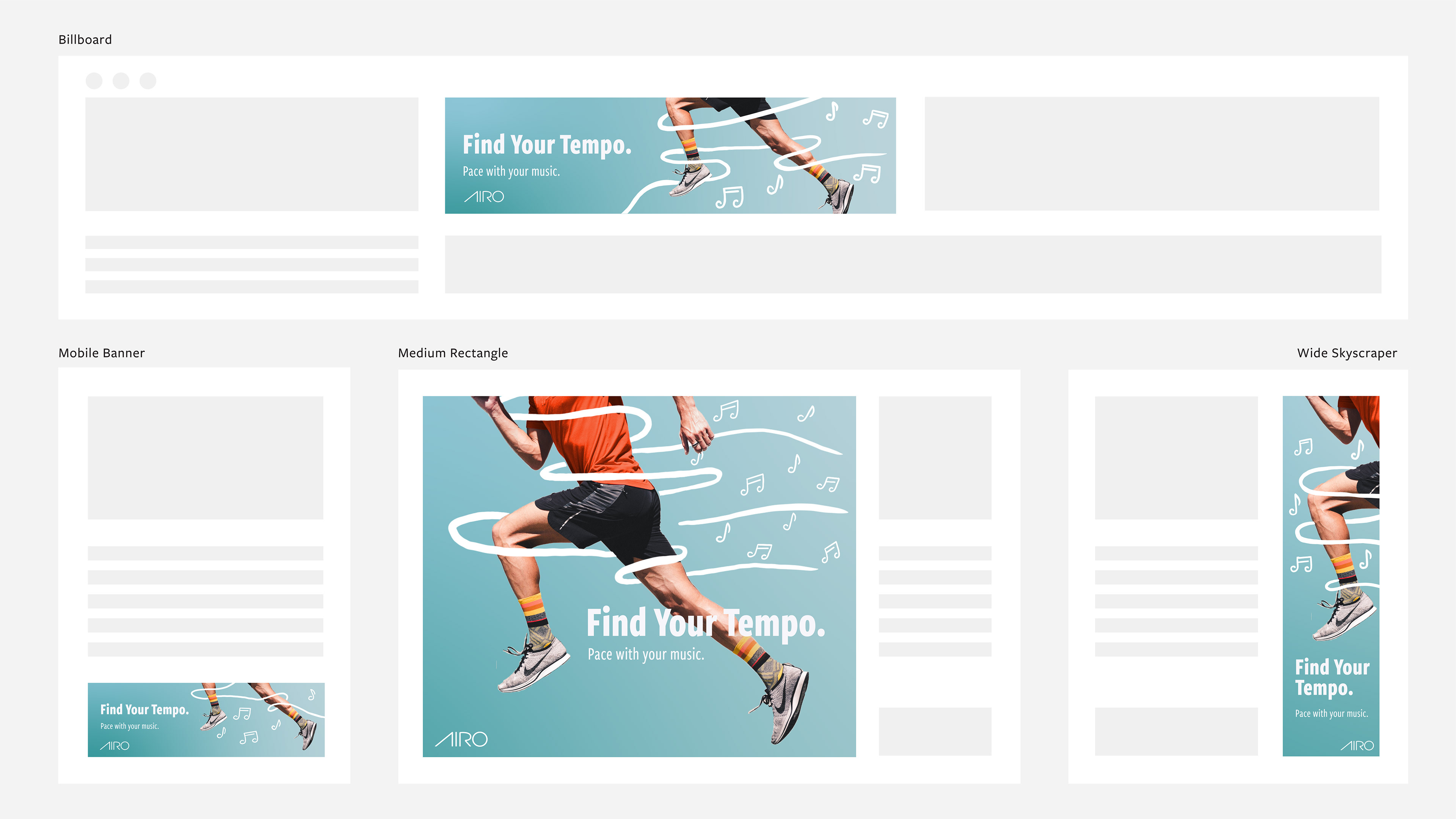 AIRO Banner Ad Campaign