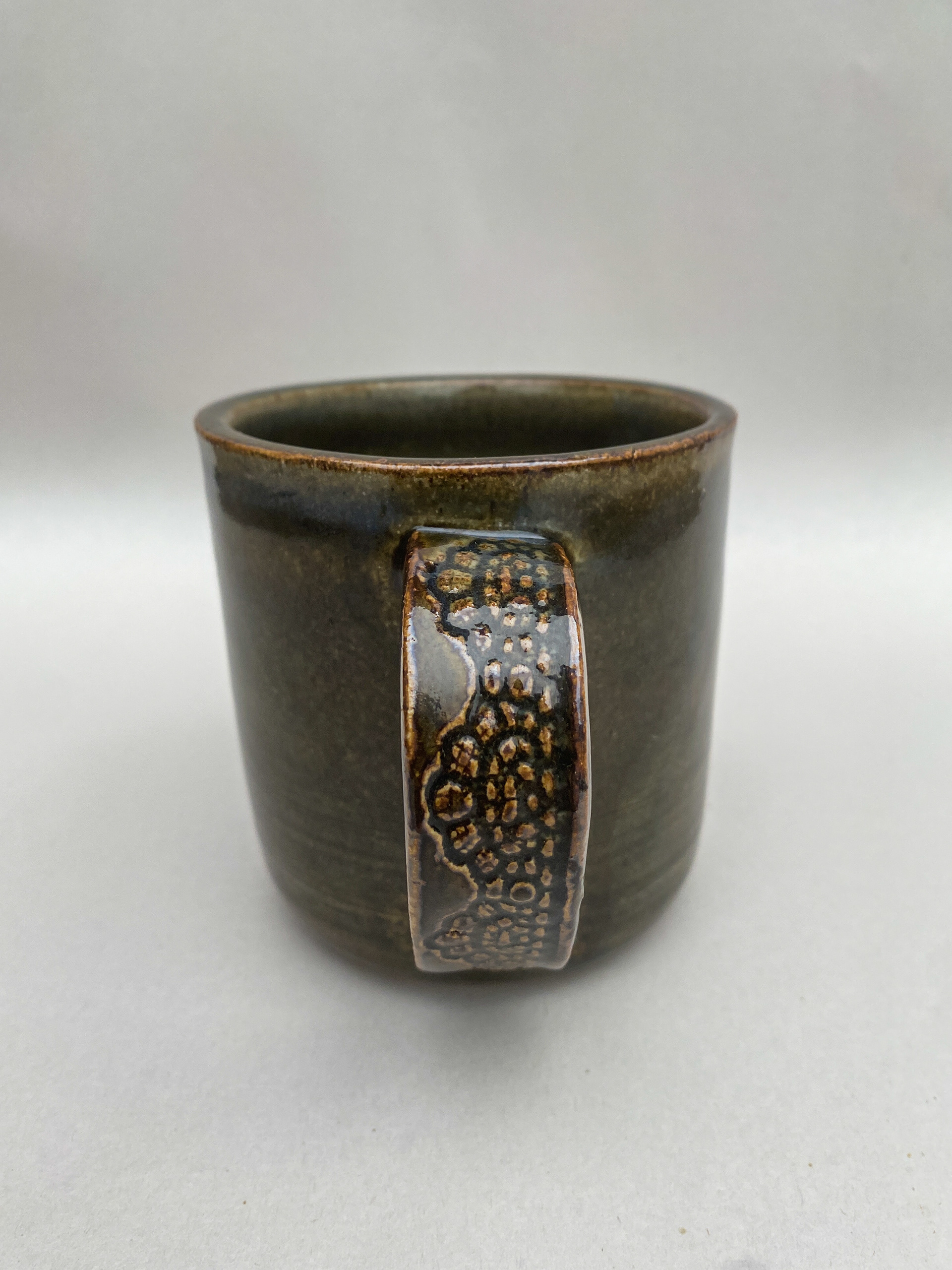 Textured Handle Mug