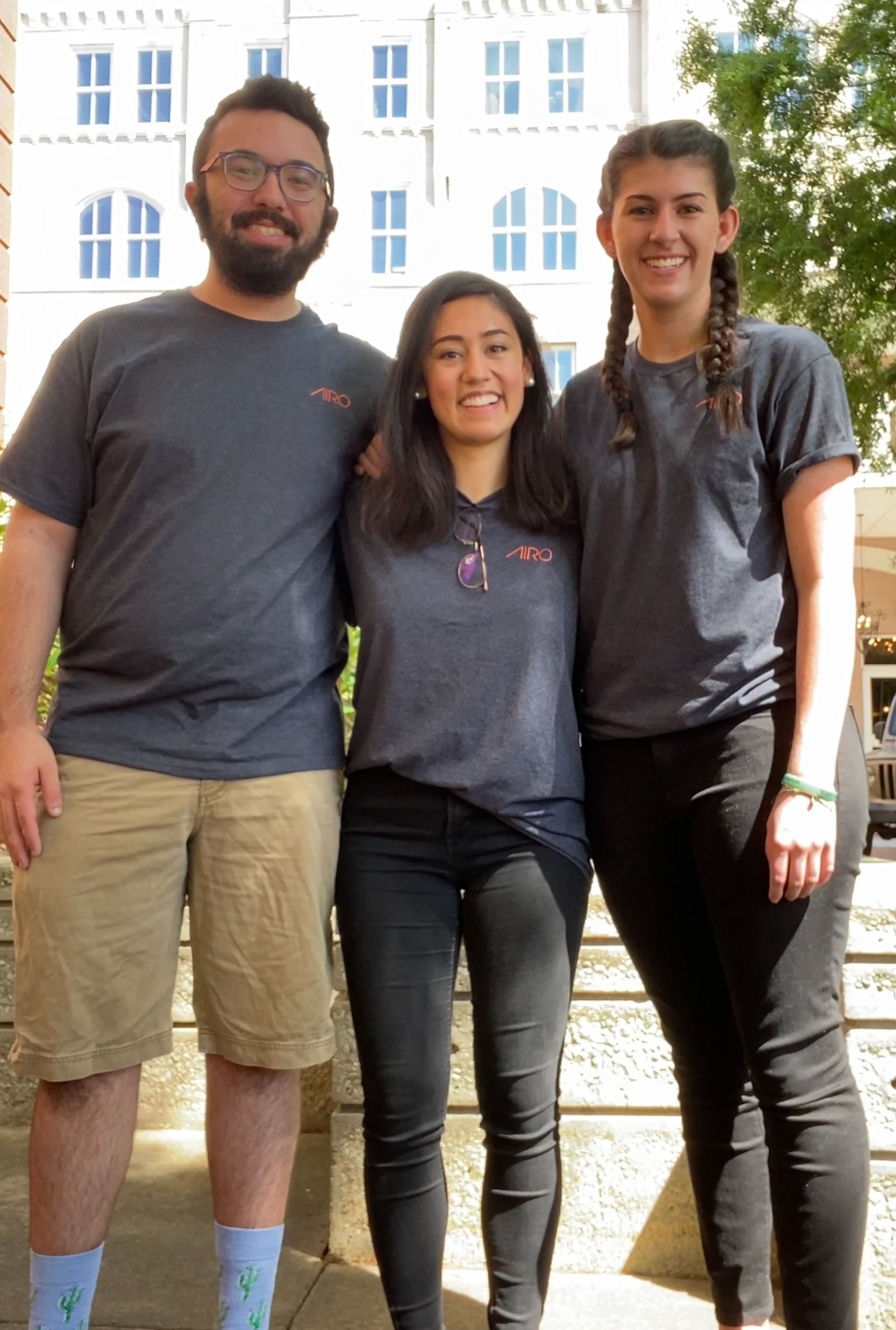 The AIRO Team wearing AIRO Attire for Presentation Day