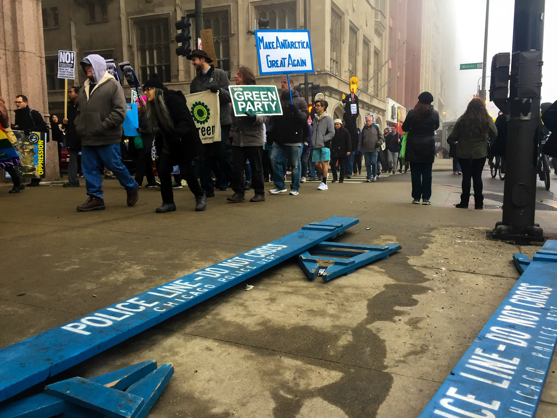Chicago Women's March in January 2018