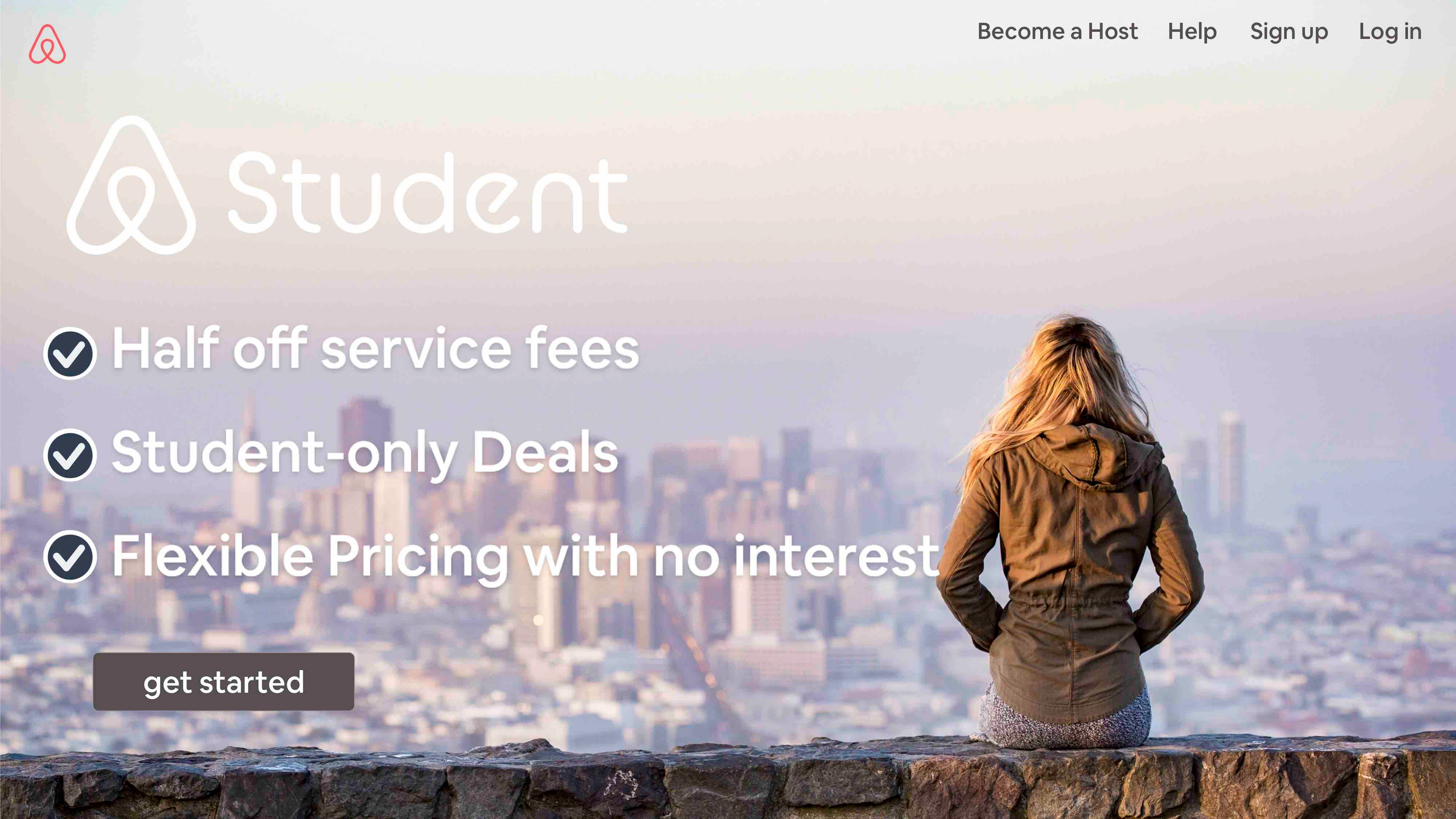 Once our blueprints laid the groundwork of what would be required for creating Airbnb Student, we set out to develop a prototype to test with users using Adobe XD.