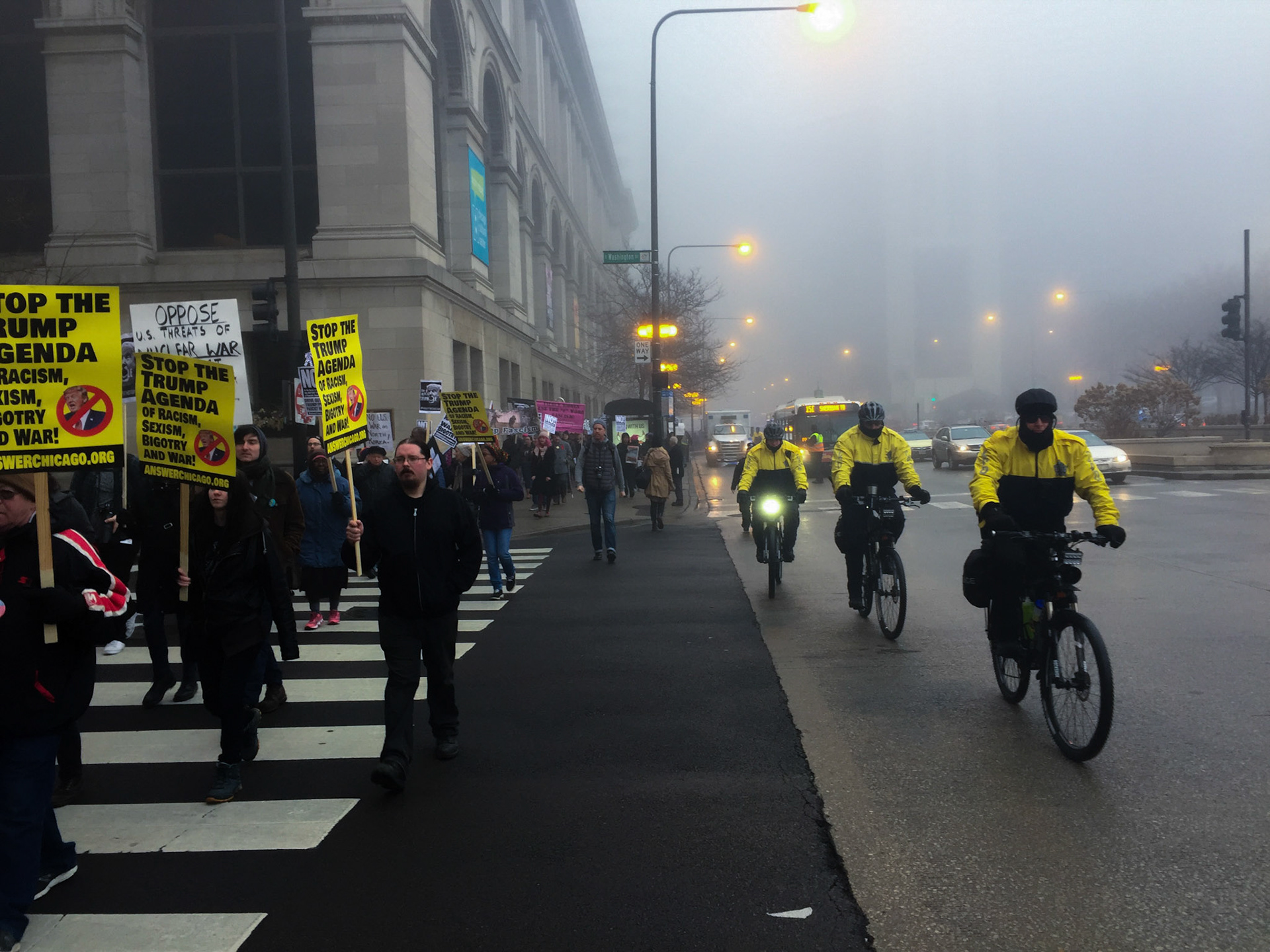 Chicago Women's March in January 2018