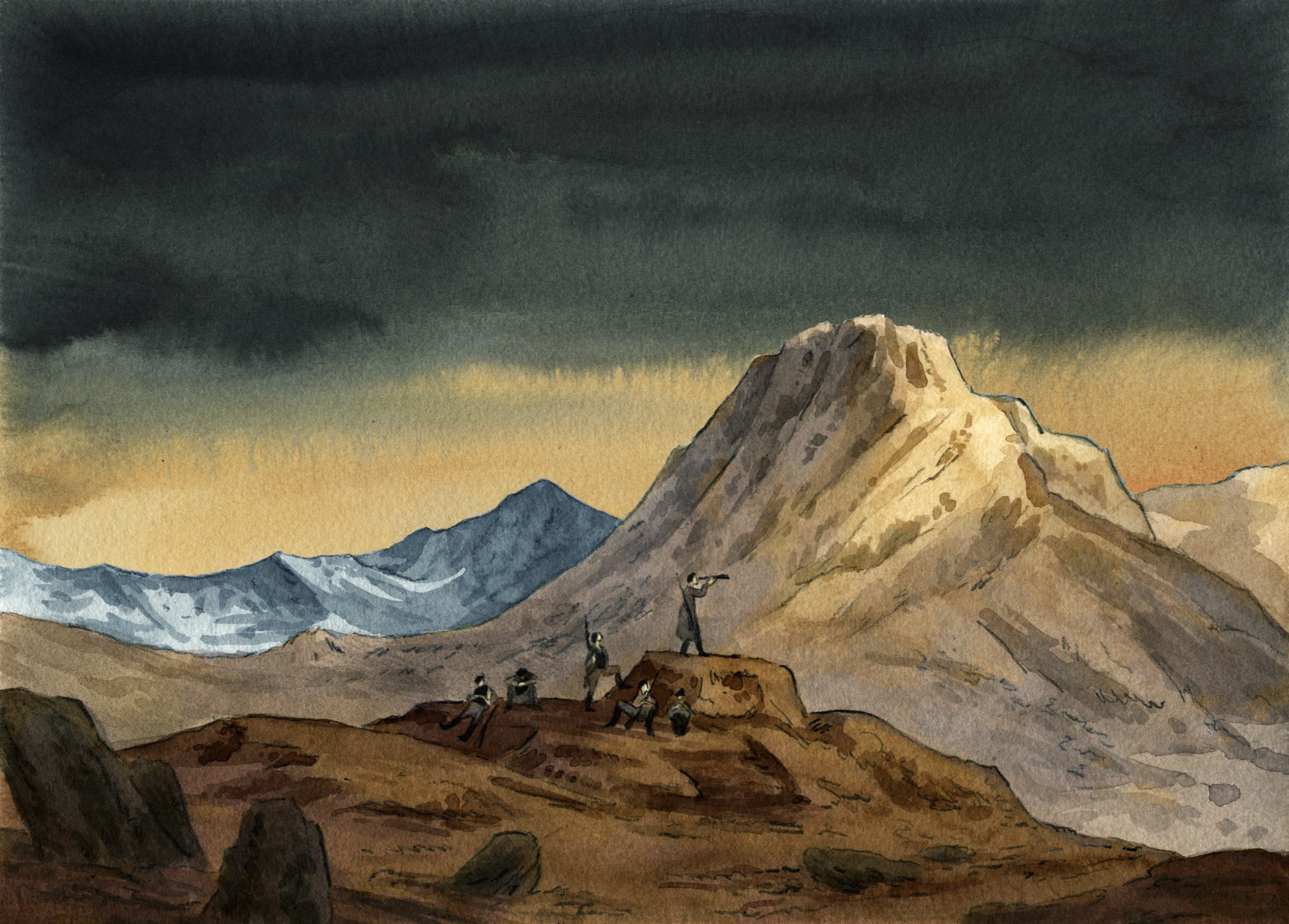 étude de paysage