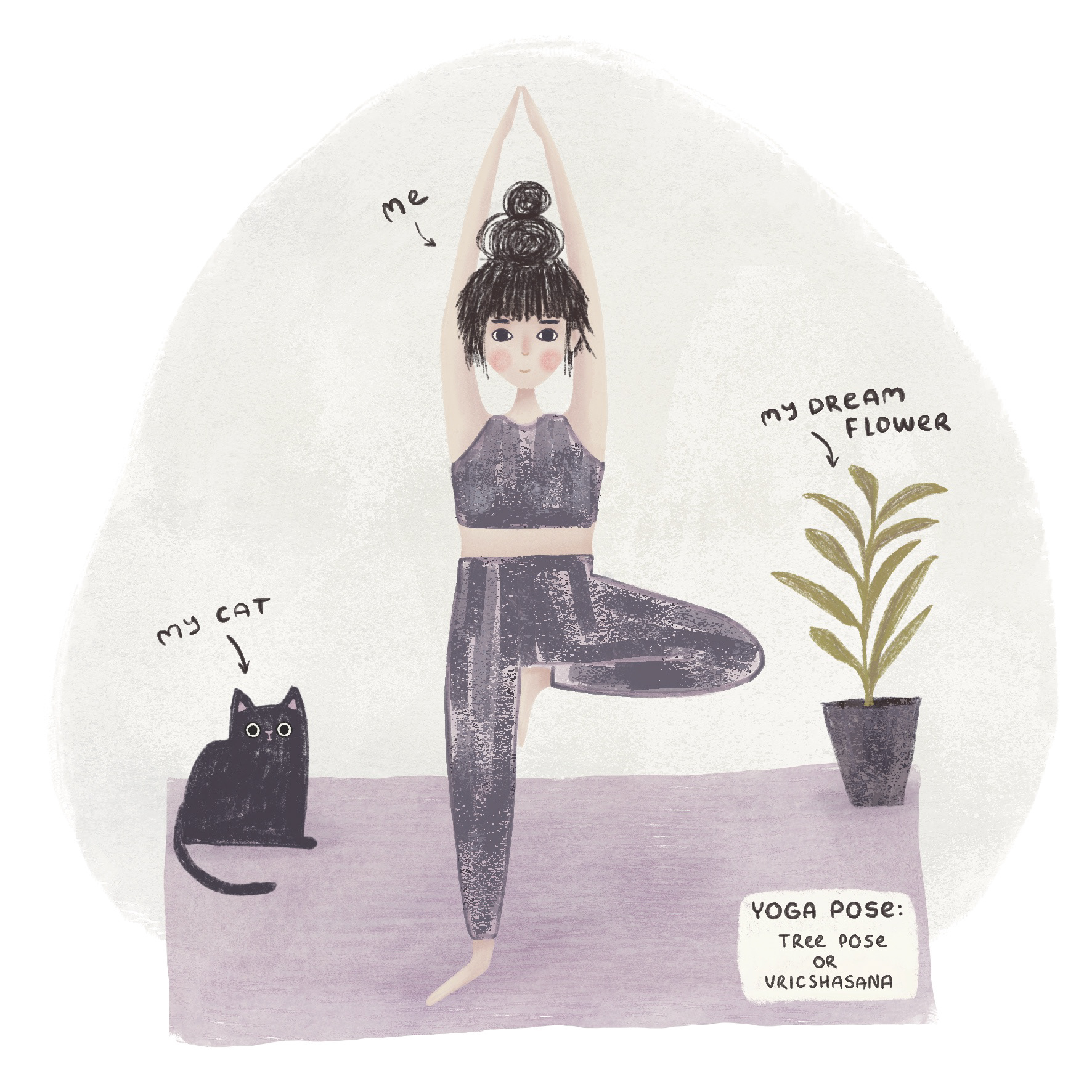 YOGA pose