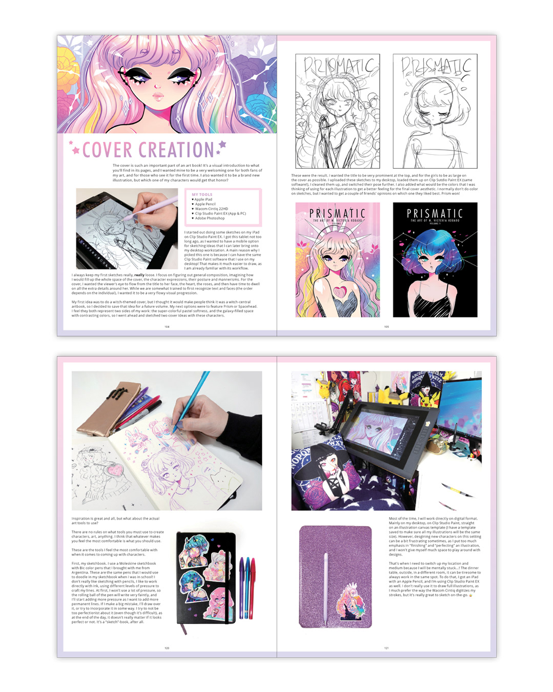 Prismatic Artbook Volume 1 Interiors
