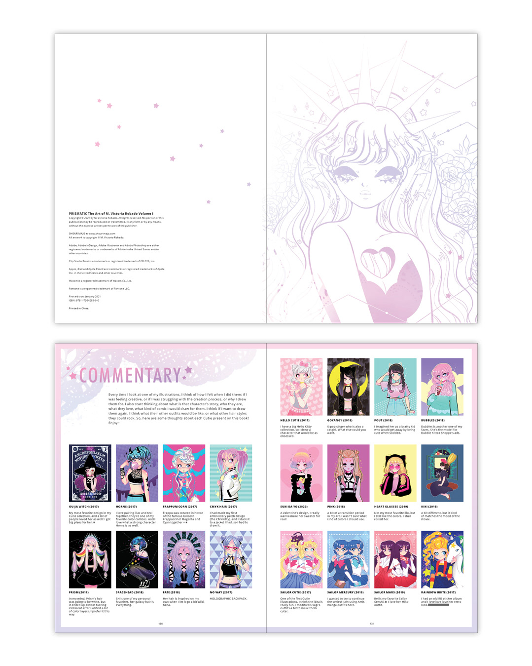 Prismatic Artbook Volume 1 Interiors