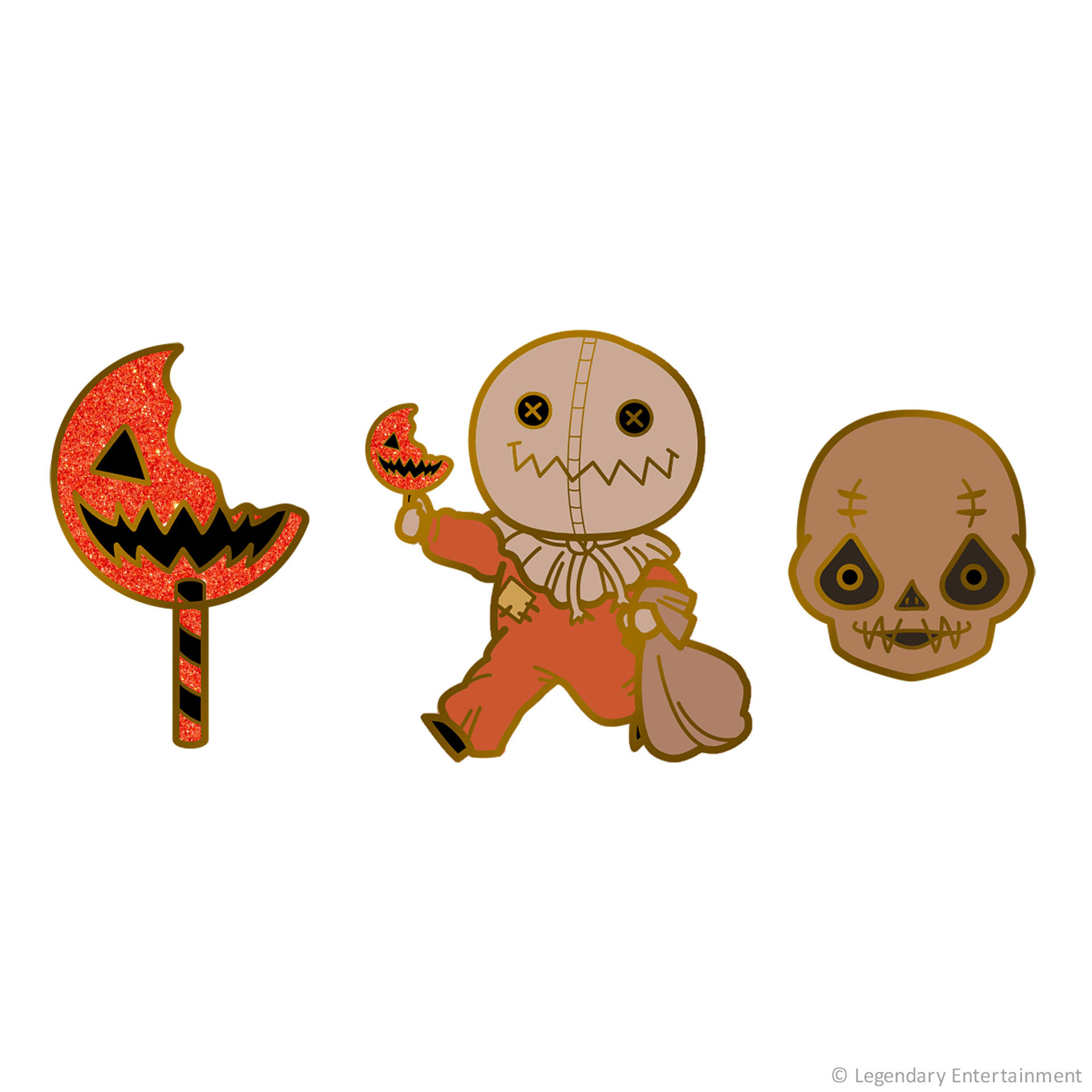 Enamel Pin Set: Trick 'R Treat