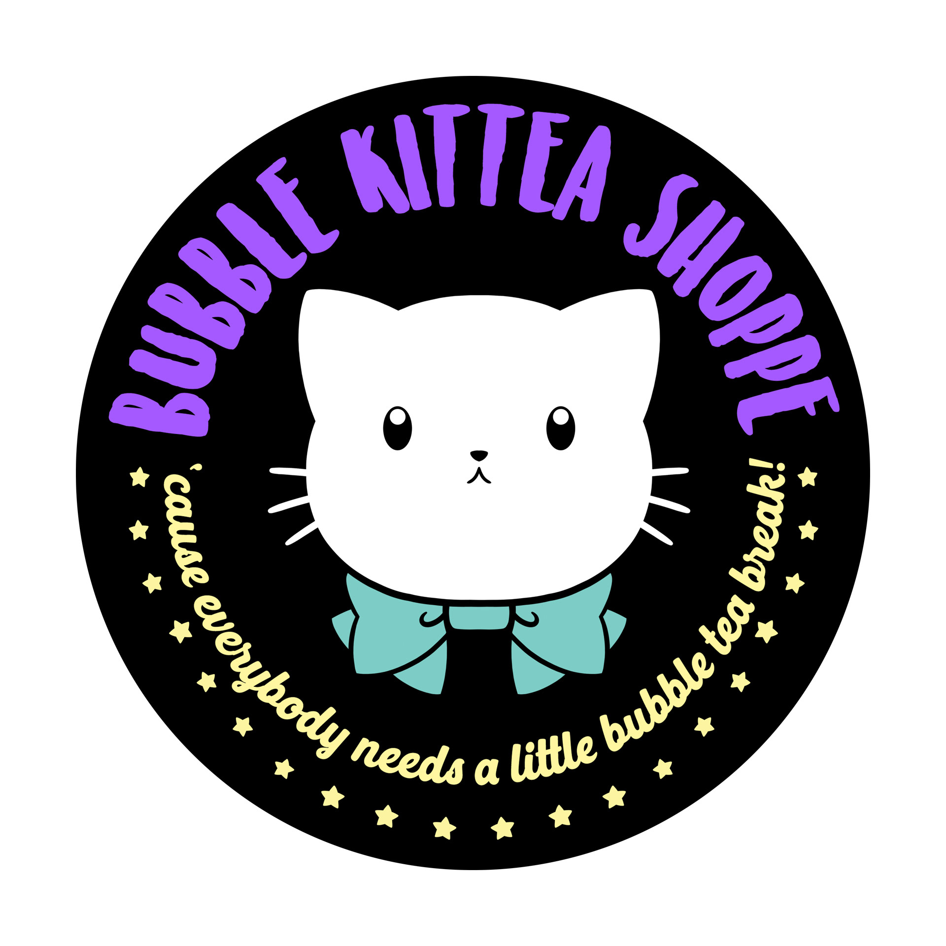 Bubble Kittea Shoppe Logo (Store)