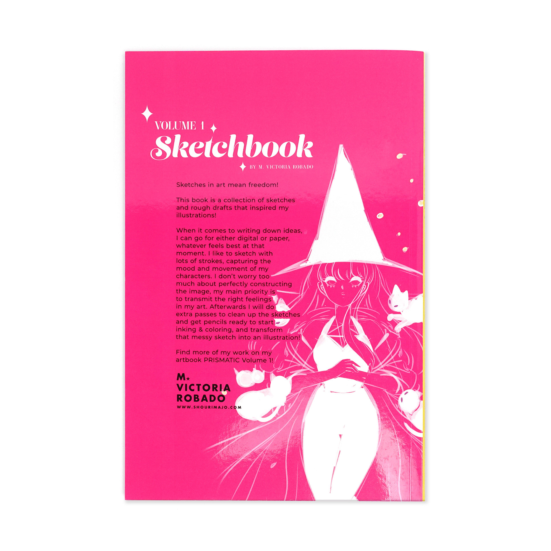 Sketchbook Volume 1 Backcover