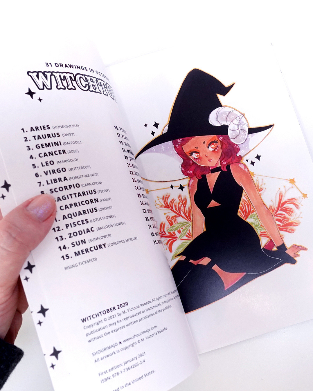 Witchtober Book Interiors