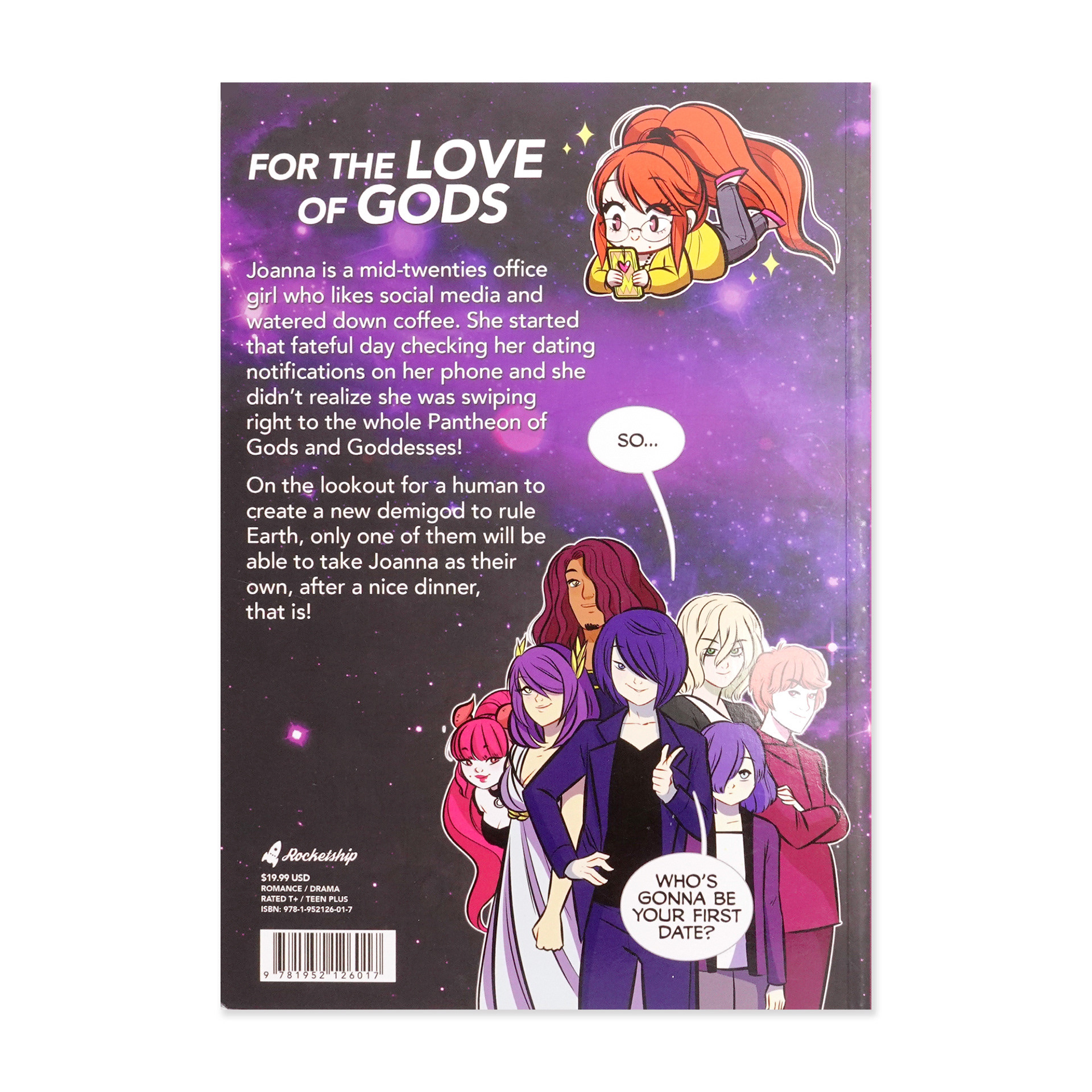 #Blessed Volume 1 Backcover