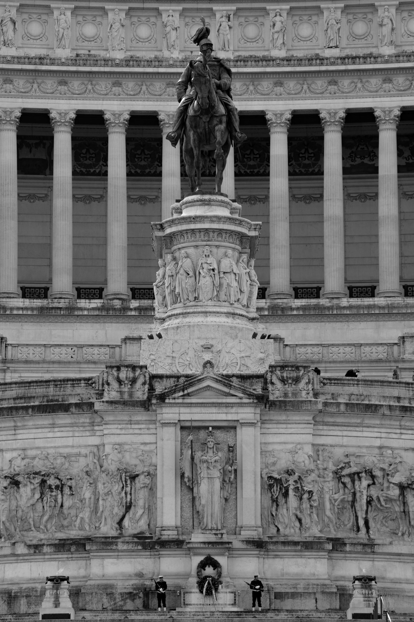Vittoriano in the center of Rome