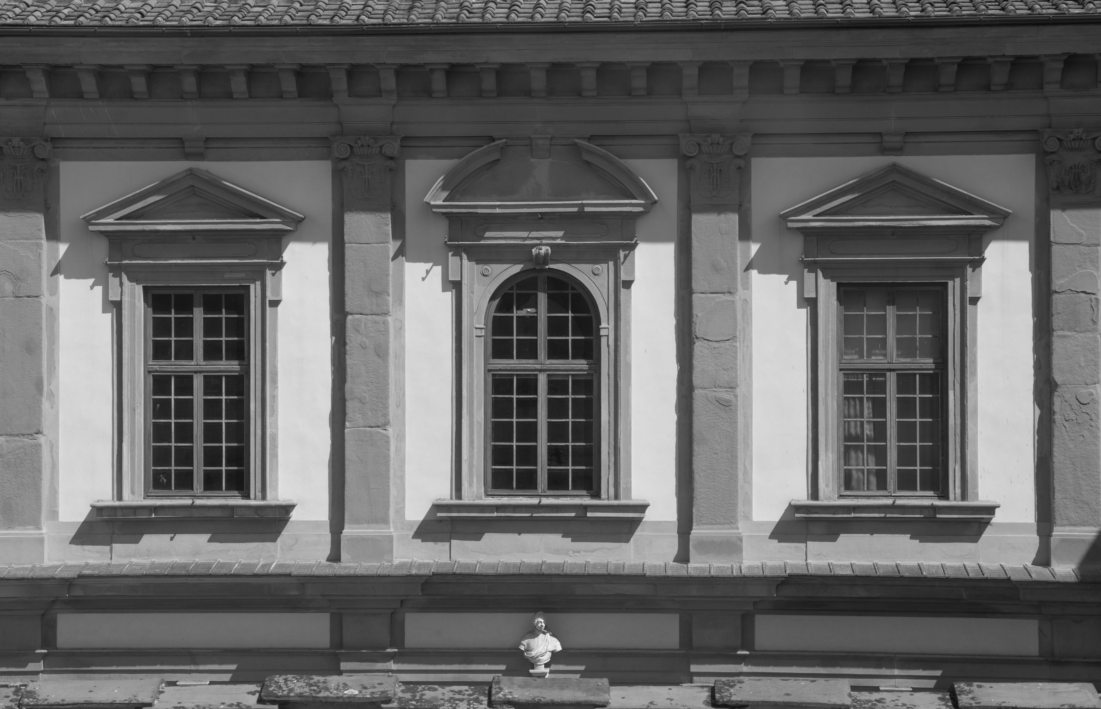 Biblioteca delle Oblate is a public library in Firenze that clearly shows the juxtaposition of modern society living within the history of Italia.