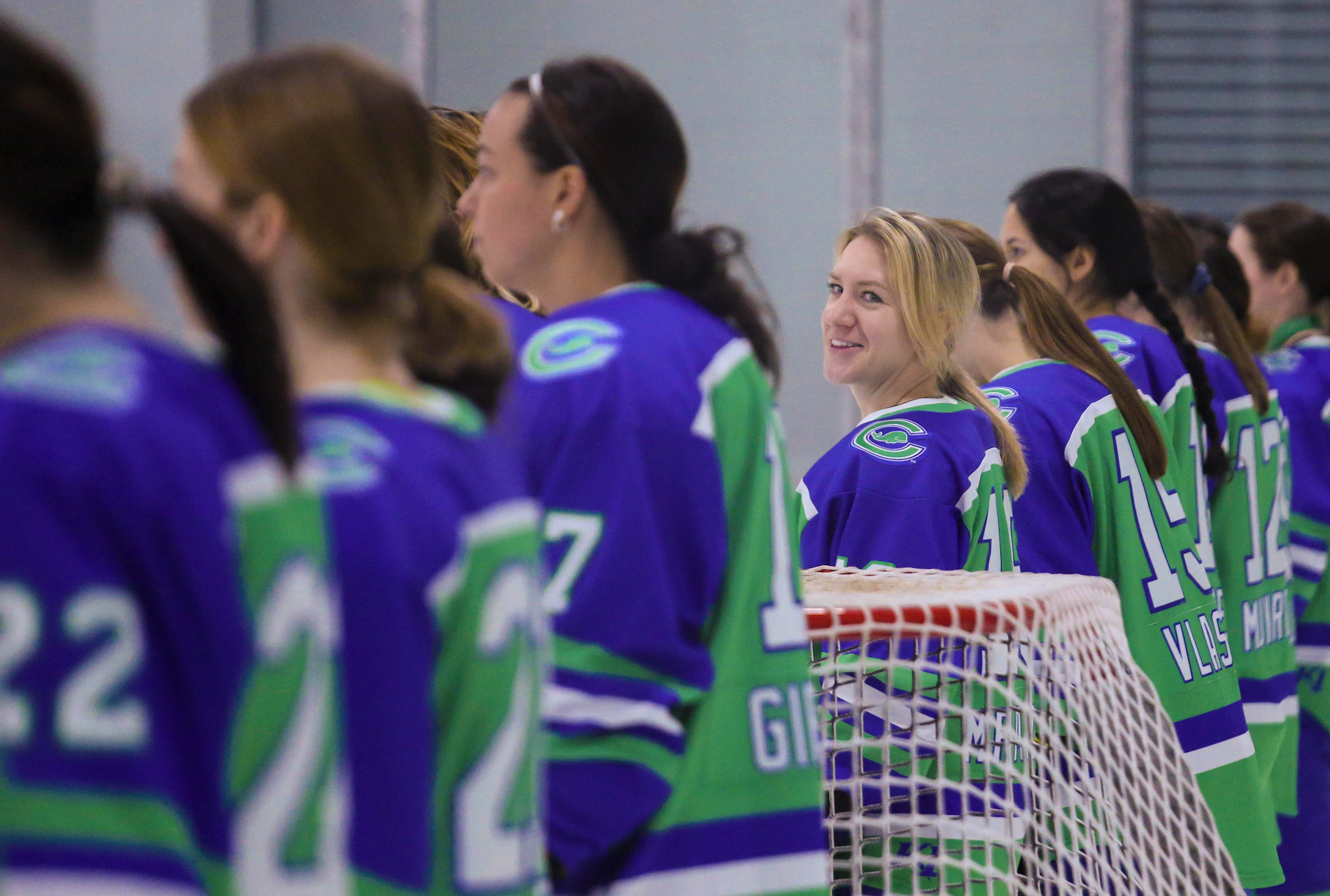 Hockey Passion - This is a group of women who love the sport of hockey and did not grow up thinking there was an option for them to play professionally. Their passion and gratitude for the game show through their enthusiasm and constant smiles before each of their games. They are dedicated to training and pushing themselves to be the best they can be for themselves and their teammates. The team environment is full of sisterhood and love for each other and the game.