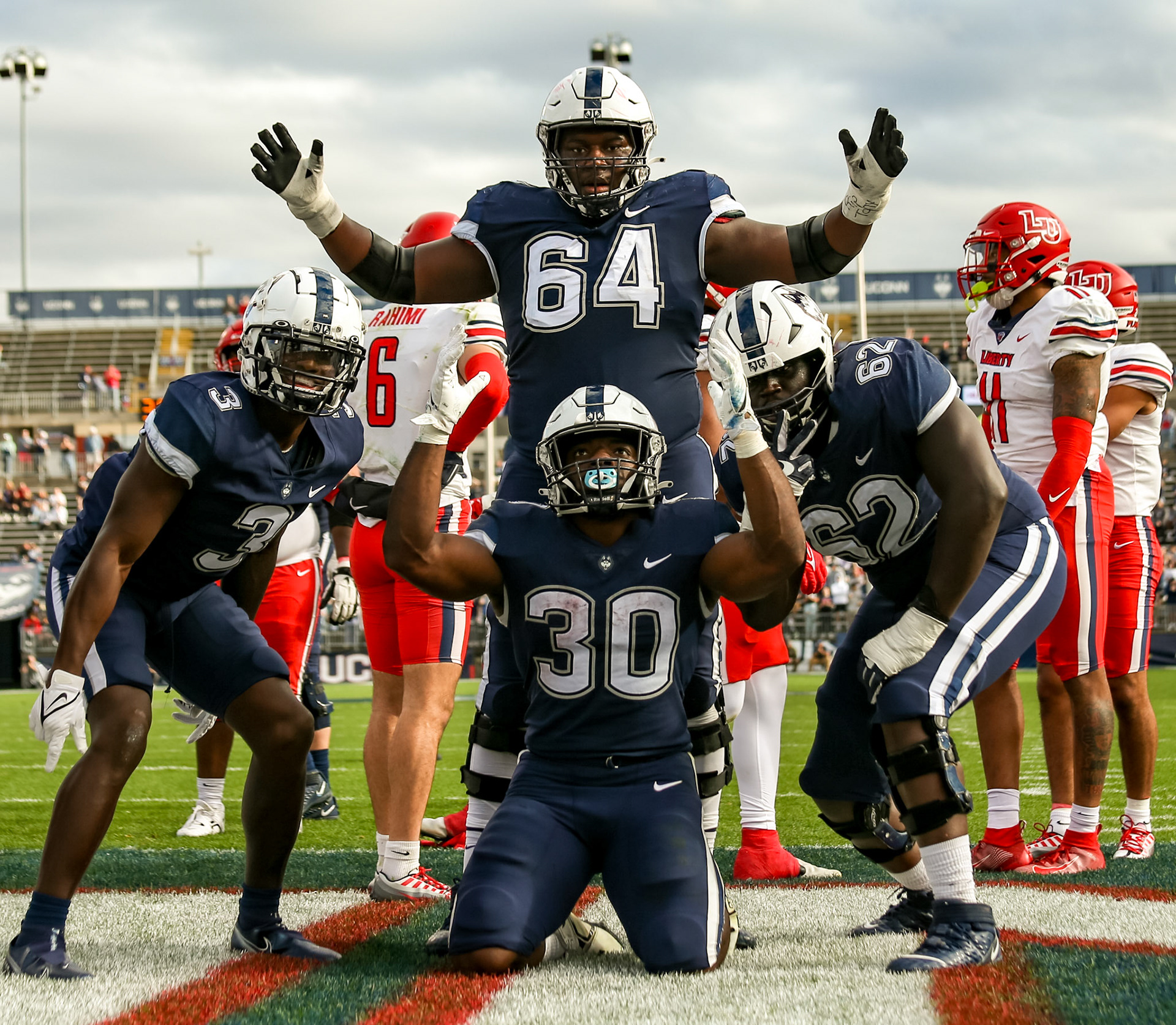 UConn Football vs Liberty University
