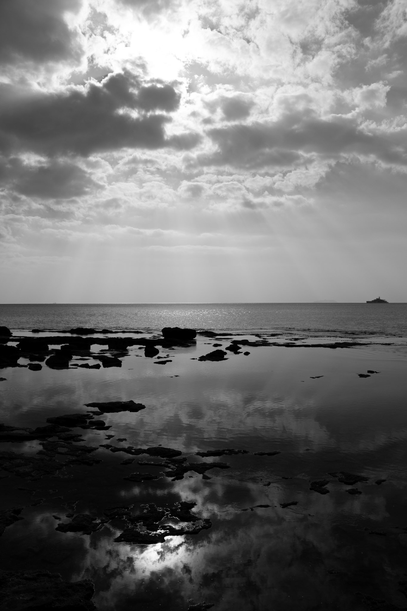 Off the coast of Livorno