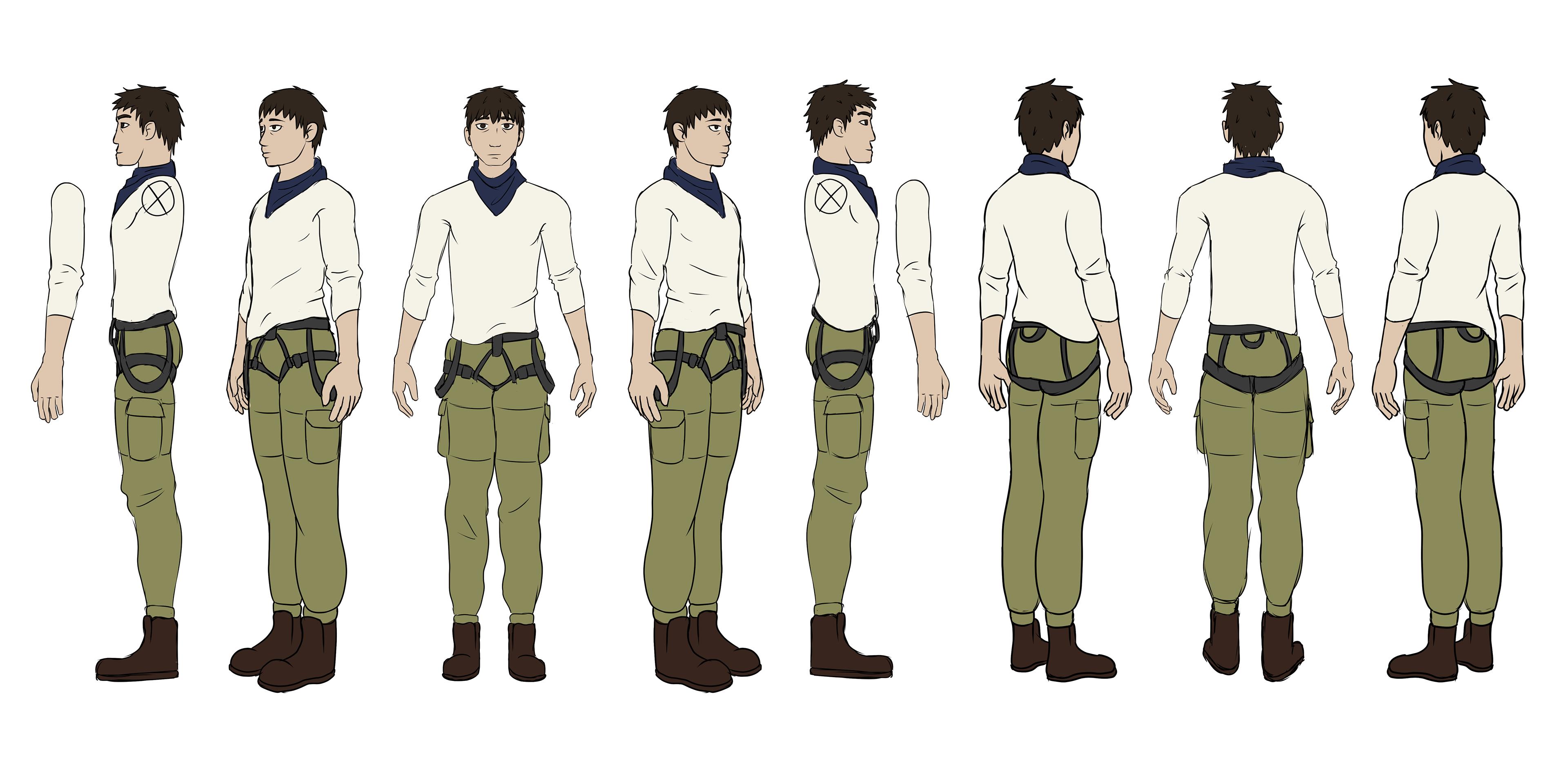 Full Character Turnaround (Act 1)