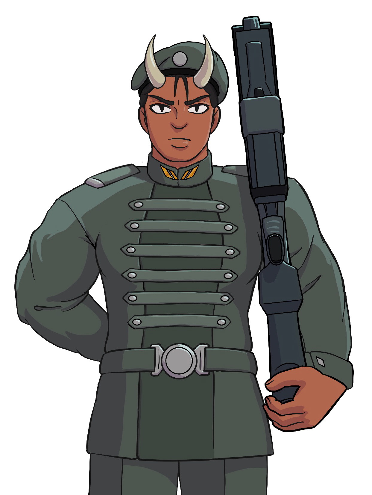 Indra Character Illustration