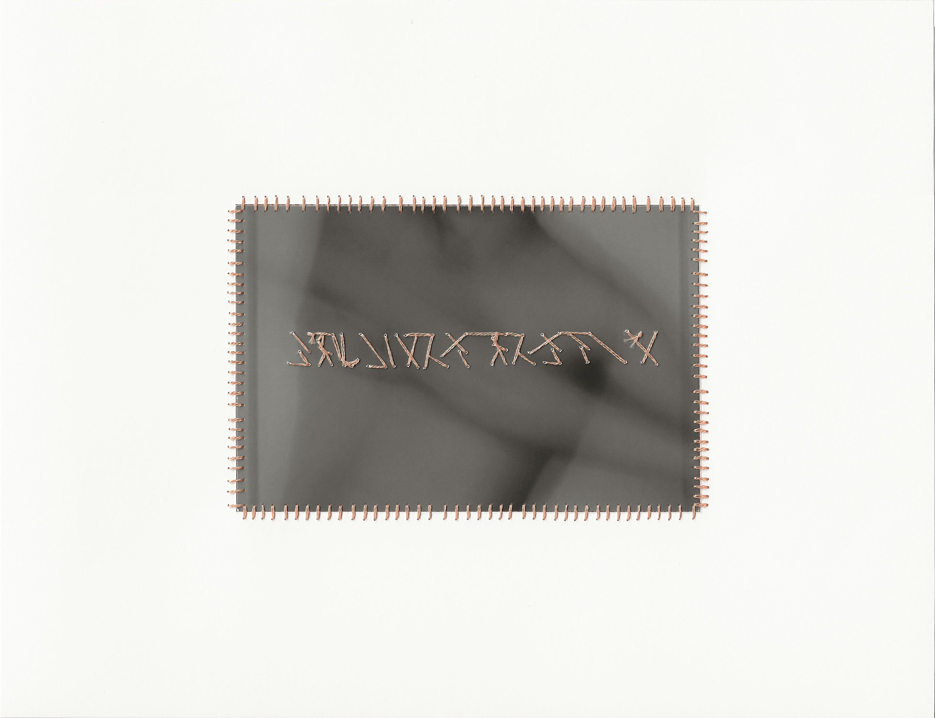 I FEAR FAILURE, 8.5” x 11”, Premium Matte Paper, Inkjet Print, Embroidery Floss, Too Much, 2022-2024