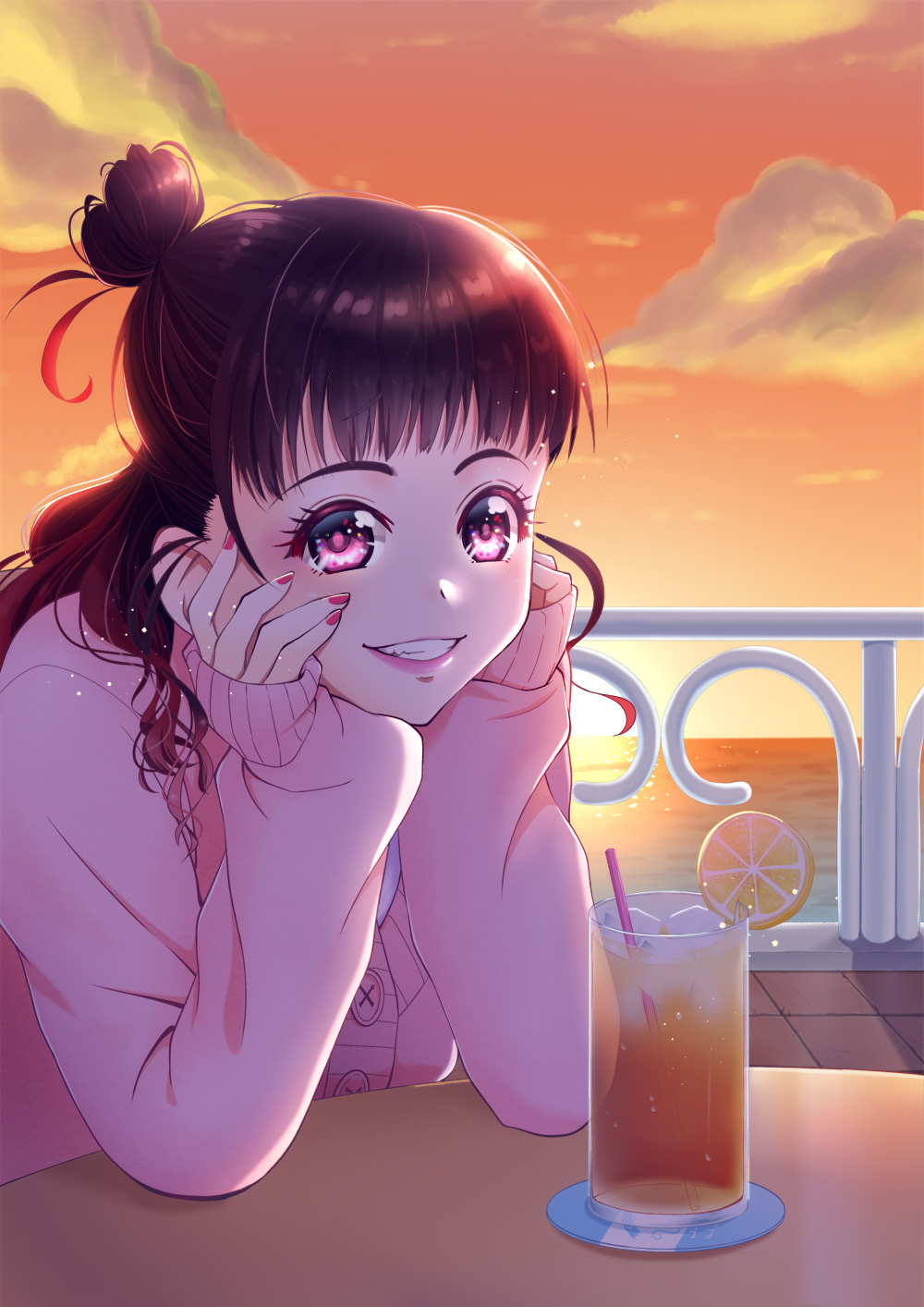 「デートなう」な女の子