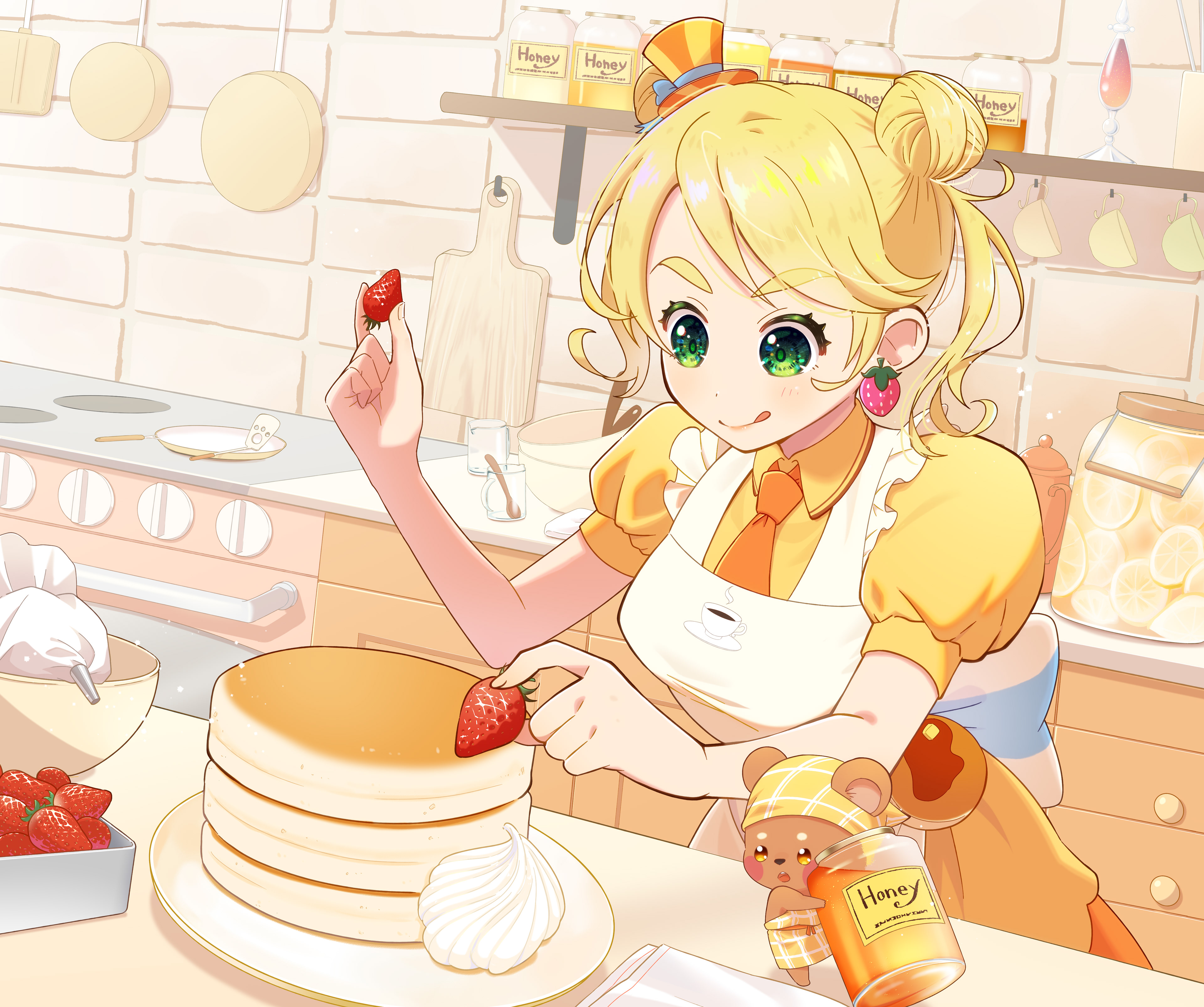 ホットケーキがおいしいカフェ