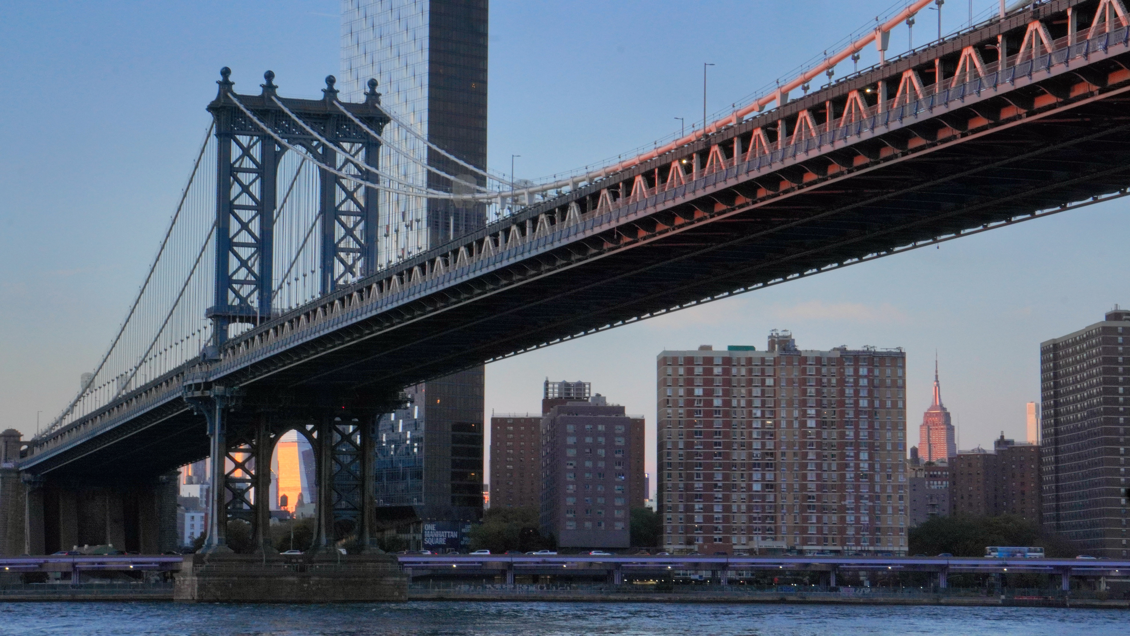 Manhattan Bridge at Golden Hour