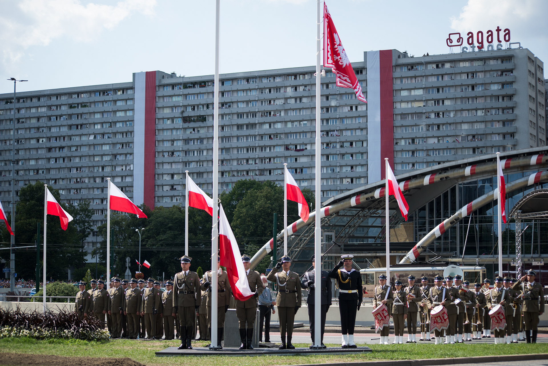 Defilada "Wierni Polsce"