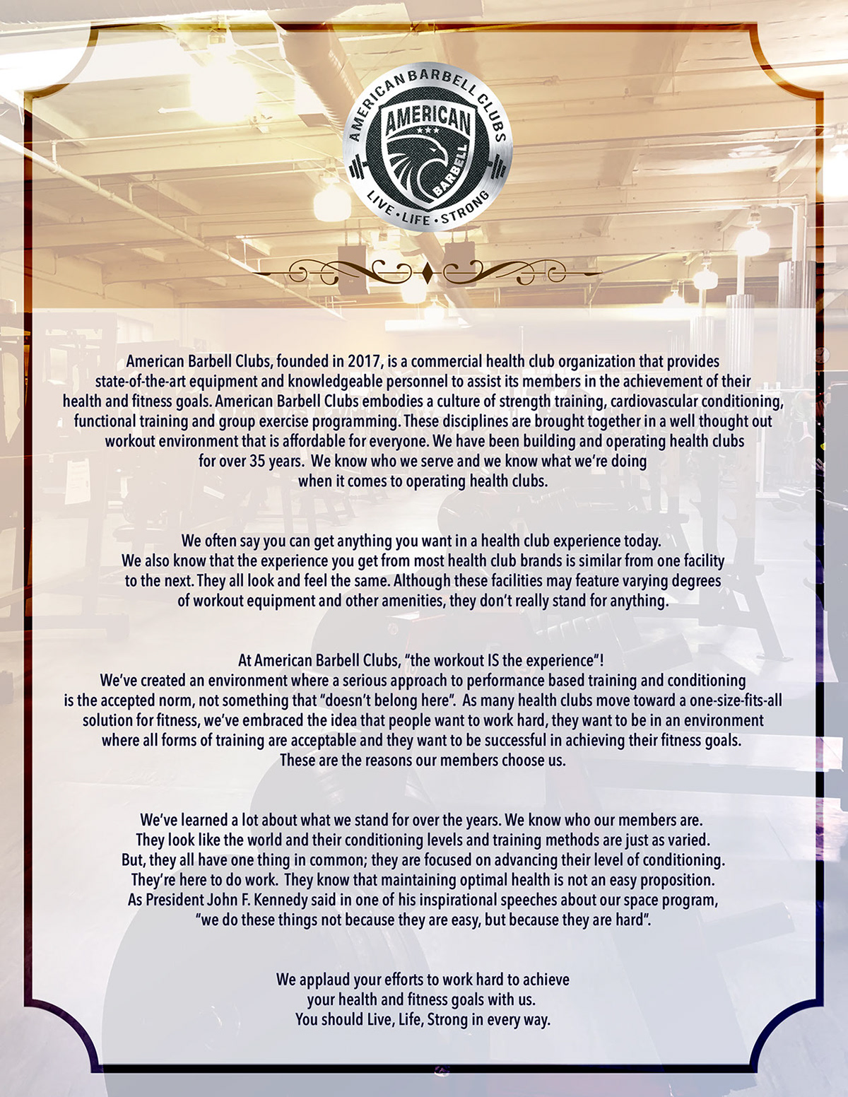 American Barbell Clubs Why Choose ABC