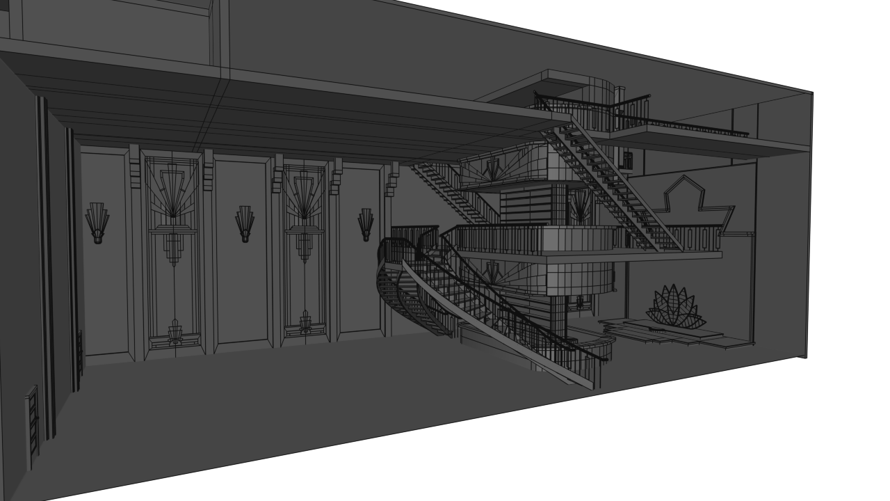 Clay Perspective View
