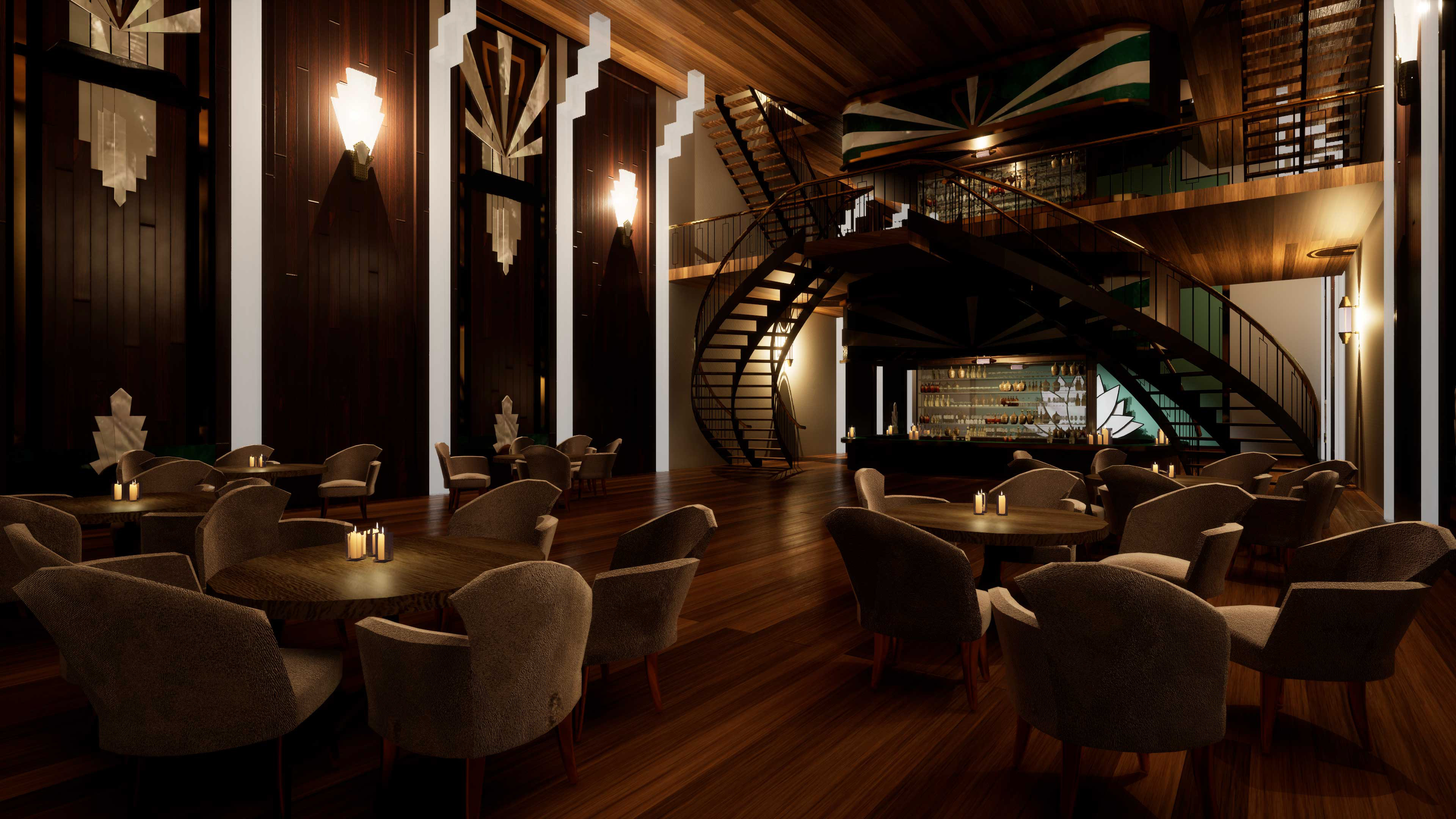 Jazz Club 1st Floor and Seats