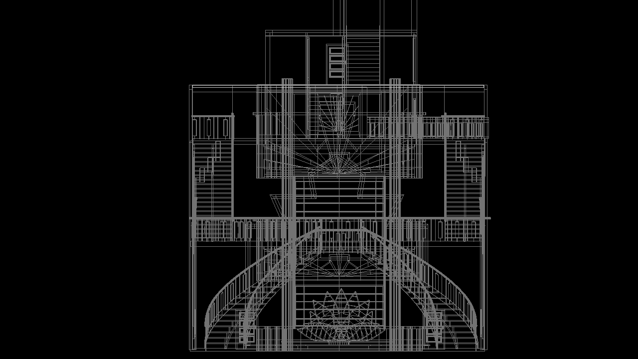 Wire Frame Front View