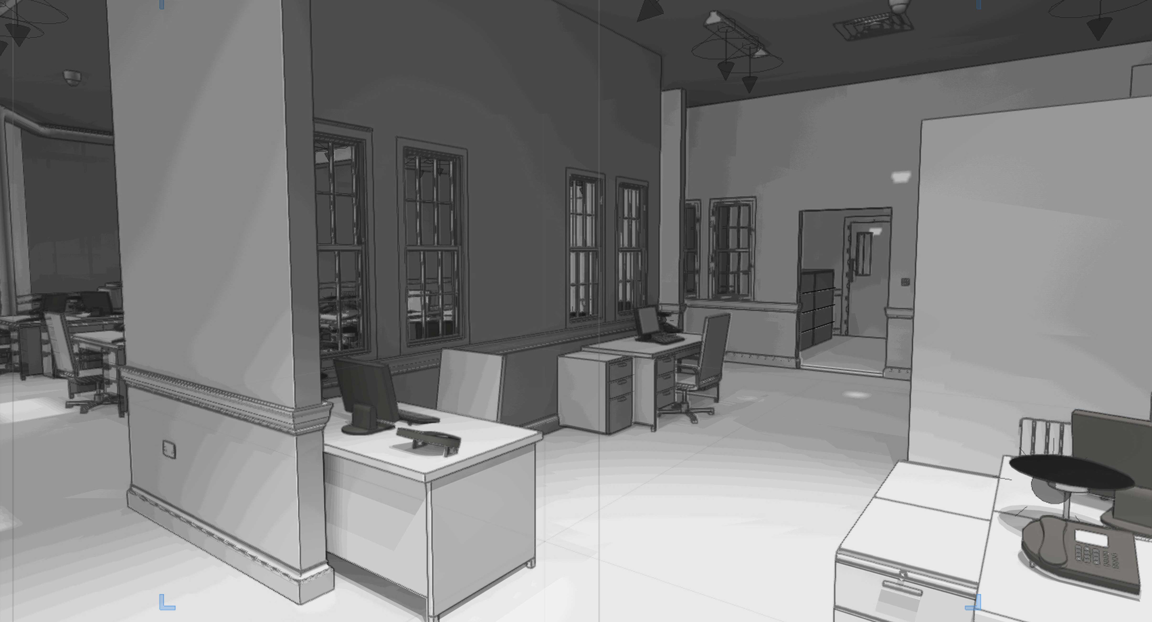 Covered Desks