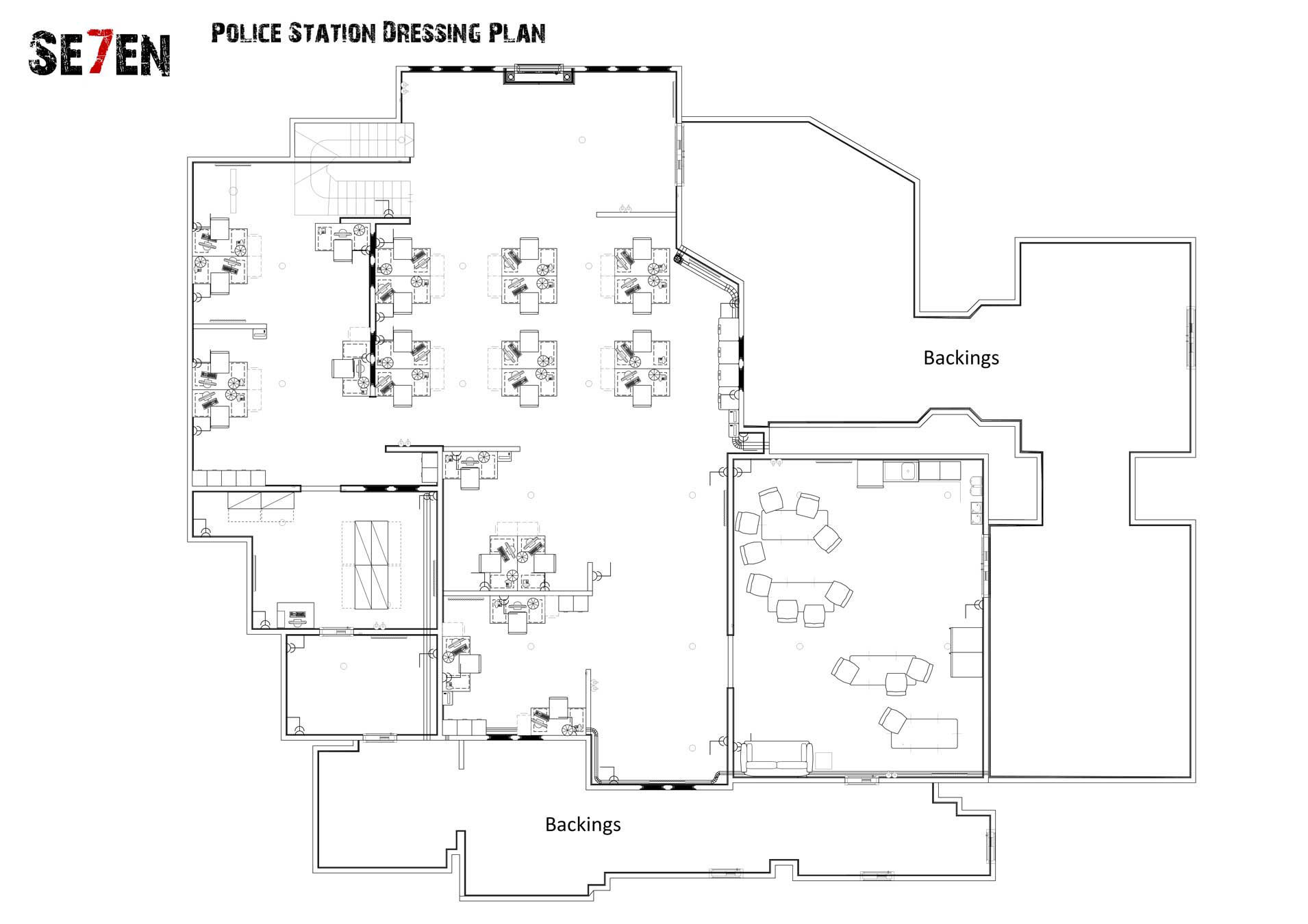 Police Station Dressing Plan