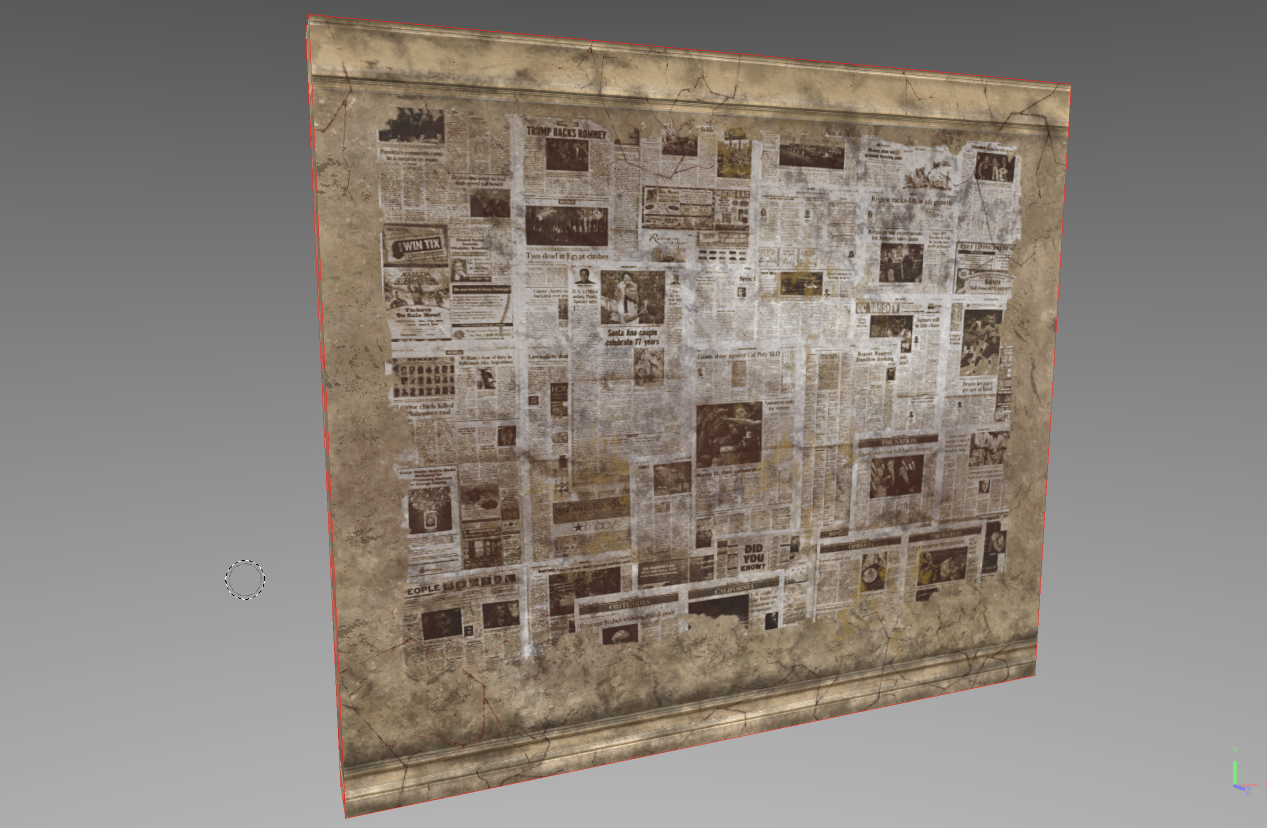Wireframe Wall V5