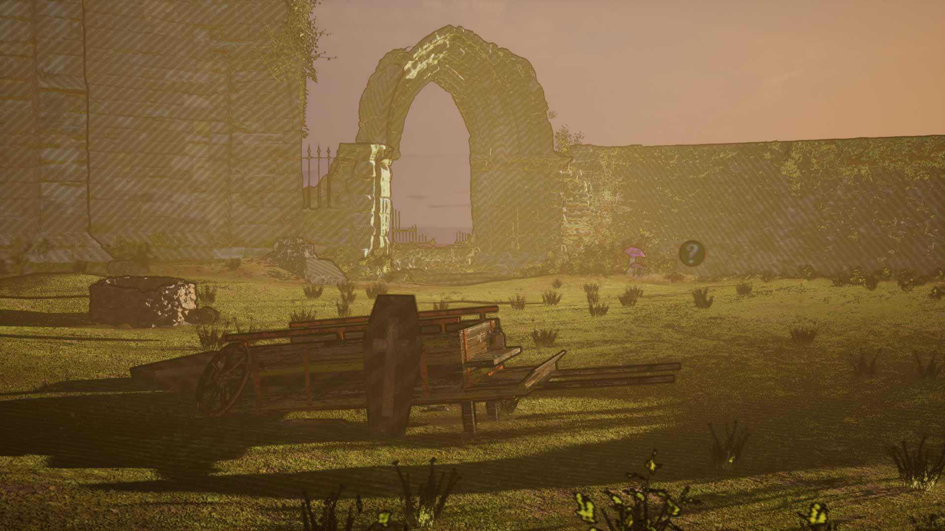 Stylised Arch and Wagon